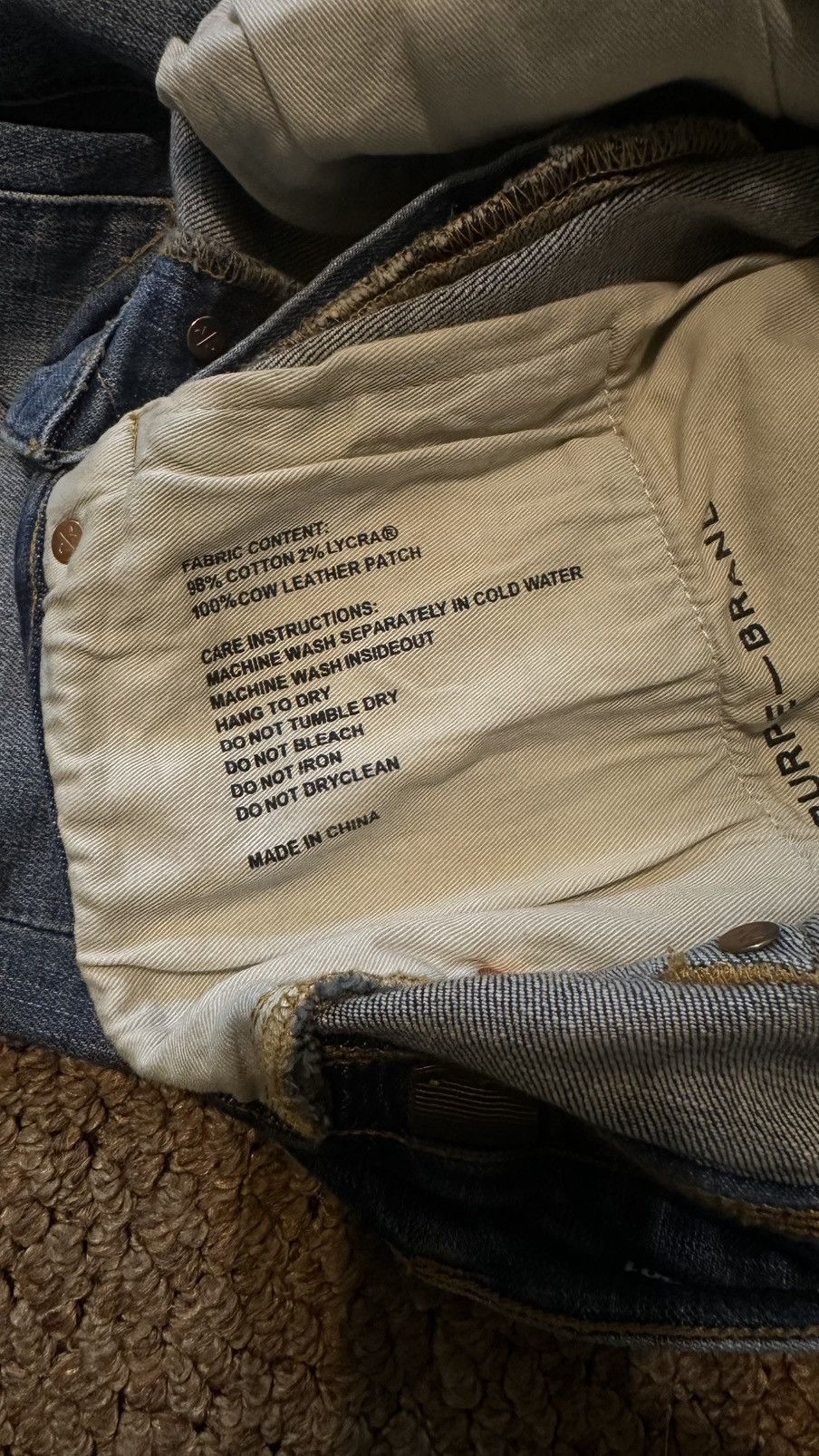 Purple Brand Purple Brand P001 Denim Size US 30 / EU 46 - 4 Thumbnail