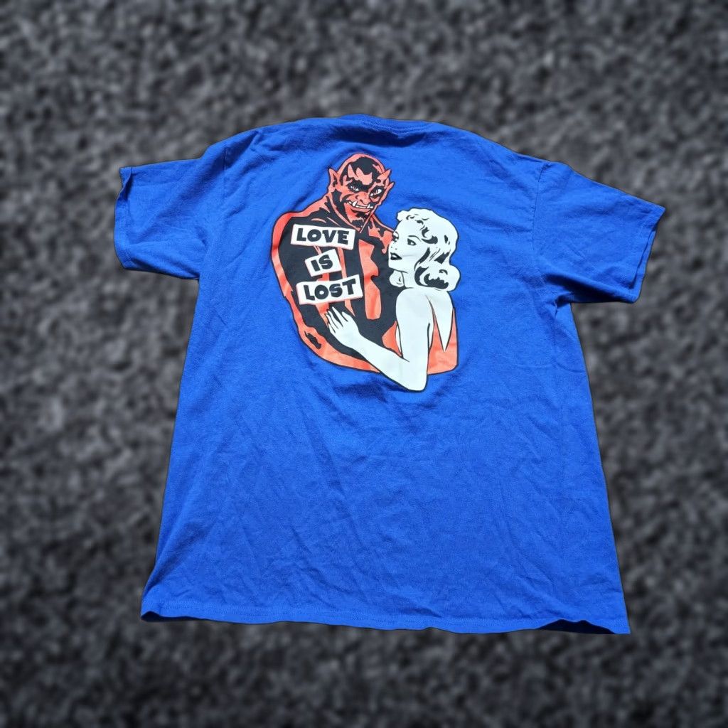Empyre Empyre Shirt Mens L Love Is Lost Double-Sided Satan T Shirt Size US L / EU 52-54 / 3 - 1 Thumbnail