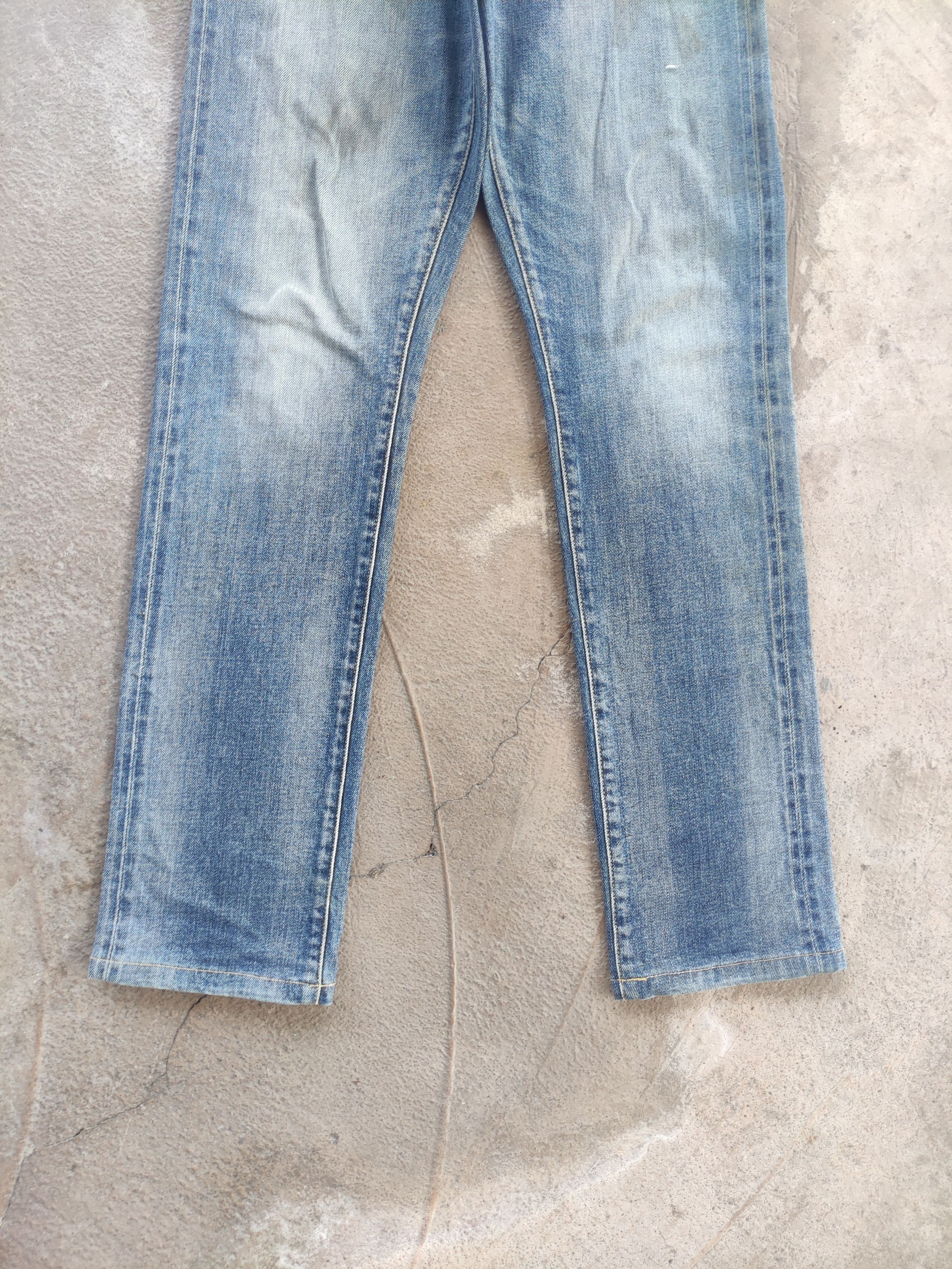 Japanese Brand Vintage Japanese Jean Distressed Faded Denim Pants Size US 31 - 4 Thumbnail