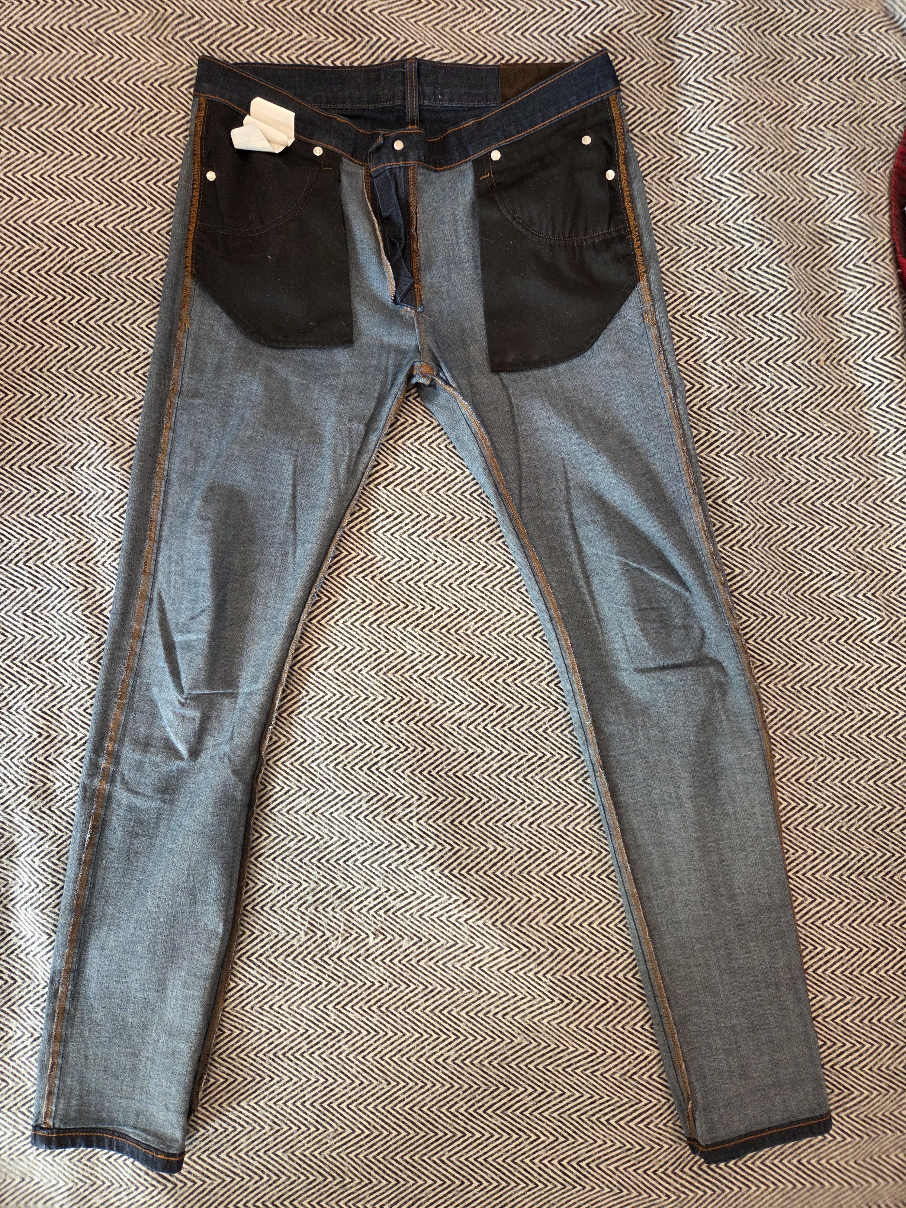 Naked & Famous Whisper Stretch Denim Size US 34 / EU 50 - 3 Thumbnail