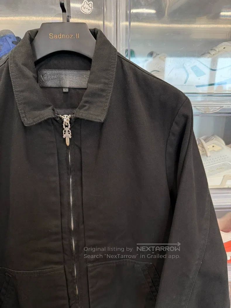 Chrome Hearts CHROME HEARTS Size L New black tooling zipper jacket Size US L / EU 52-54 / 3 - 2 Thumbnail