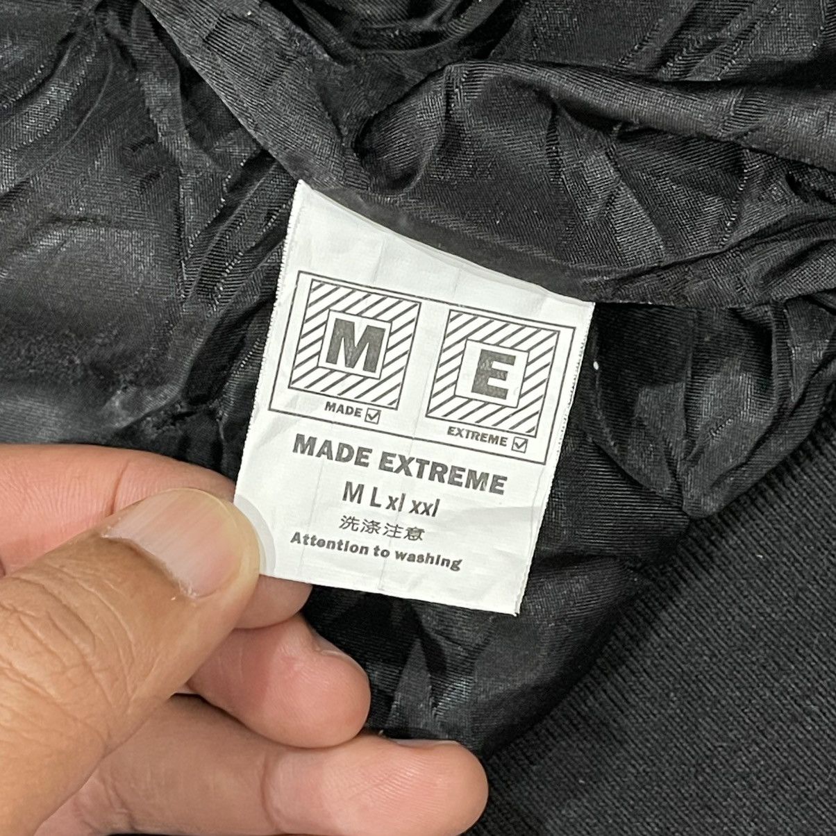 Japanese Brand Black Air Wool Snap Button Varsity Bomber Jacket Size US L / EU 52-54 / 3 - 22 Thumbnail