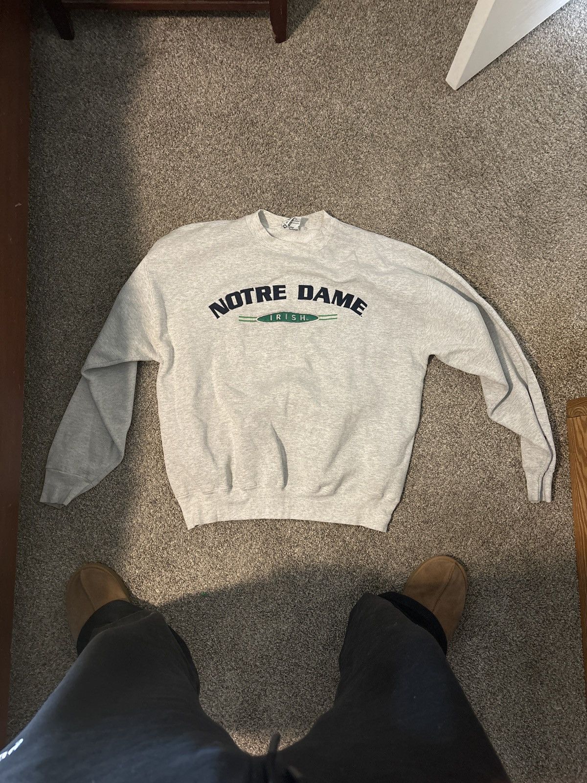 Champion × Vintage Notre dame fighting Irish vintage crew neck Size US XL / EU 56 / 4 - 1 Thumbnail