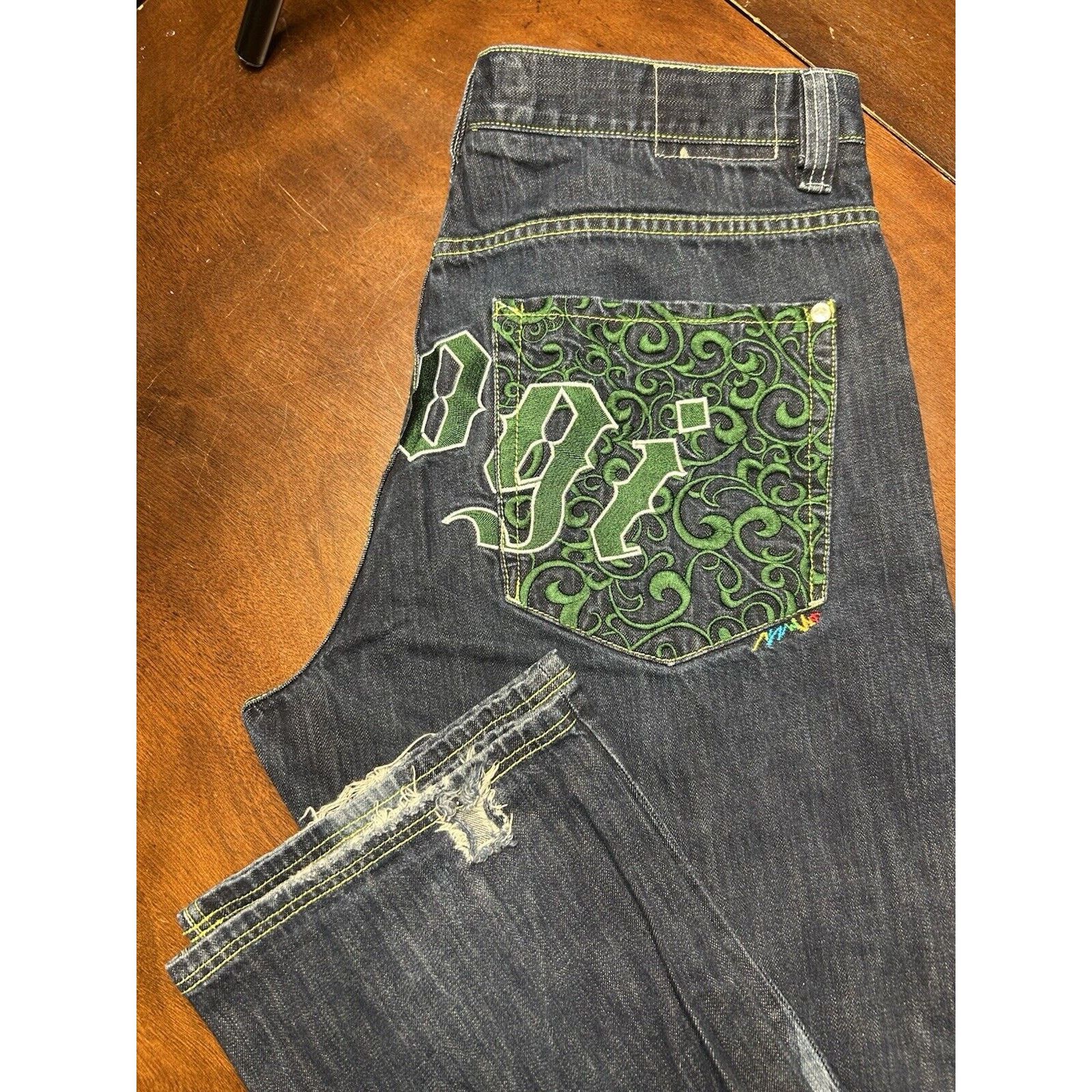 Coogi VTG Baggy Y2K Cyber Goth Grunge Coogi Australia Jeans Rare Size US 40 / EU 56 - 5 Thumbnail