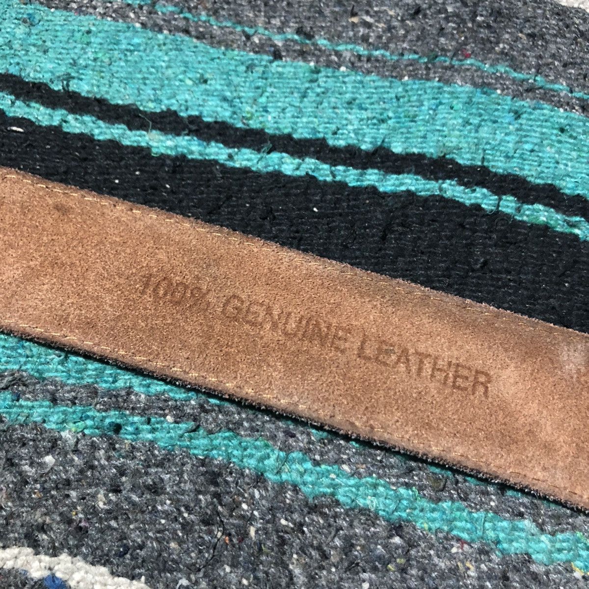 If Six Was Nine KMRII Style Studded Brown Belt Size 30 - 7 Thumbnail
