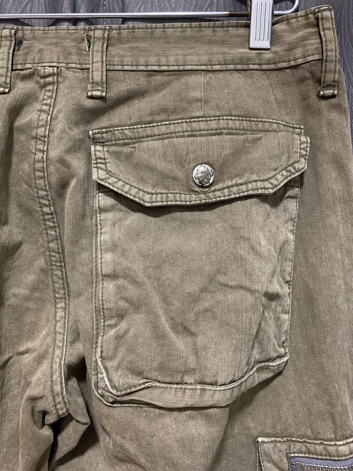 Japanese Brand Surplus Low rise multi pockets bootcut cargo pants Size US 32 / EU 48 - 7 Thumbnail