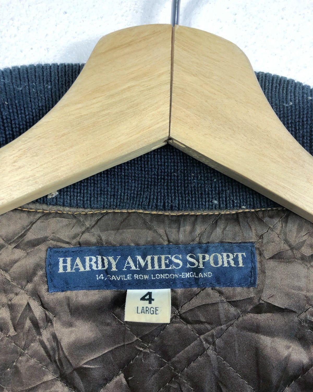 Hardy Amies × Vintage Rare Vintage Hardy Amies London Bombers Jacket Size US XL / EU 56 / 4 - 11 Thumbnail