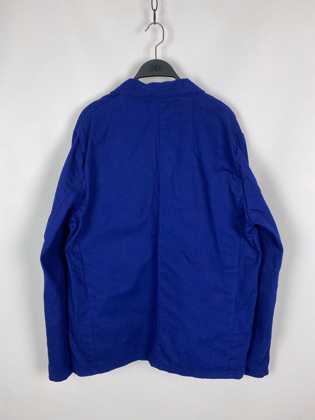 Vintage 70s 80s Vintage German Forglos HBT Sanfor Work Chore Jacket Size US L / EU 52-54 / 3 - 7 Thumbnail