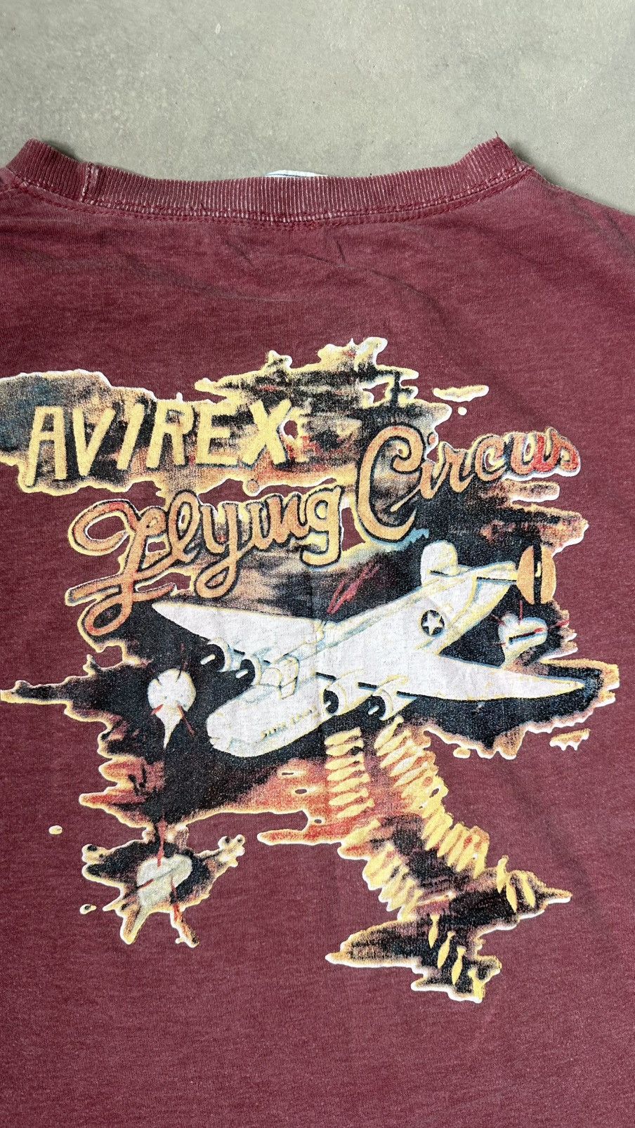 Avirex VINTAGE AVIREX FLYING CIRCUS TEE Size US XL / EU 56 / 4 - 2 Thumbnail