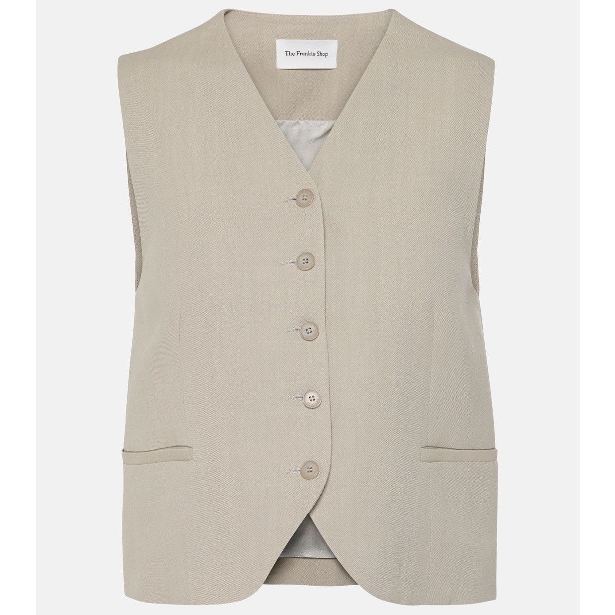 Other The Frankie Shop Chelsea Vest in Beige size XS Size XS / US 0-2 / IT 36-38 - 1 Thumbnail