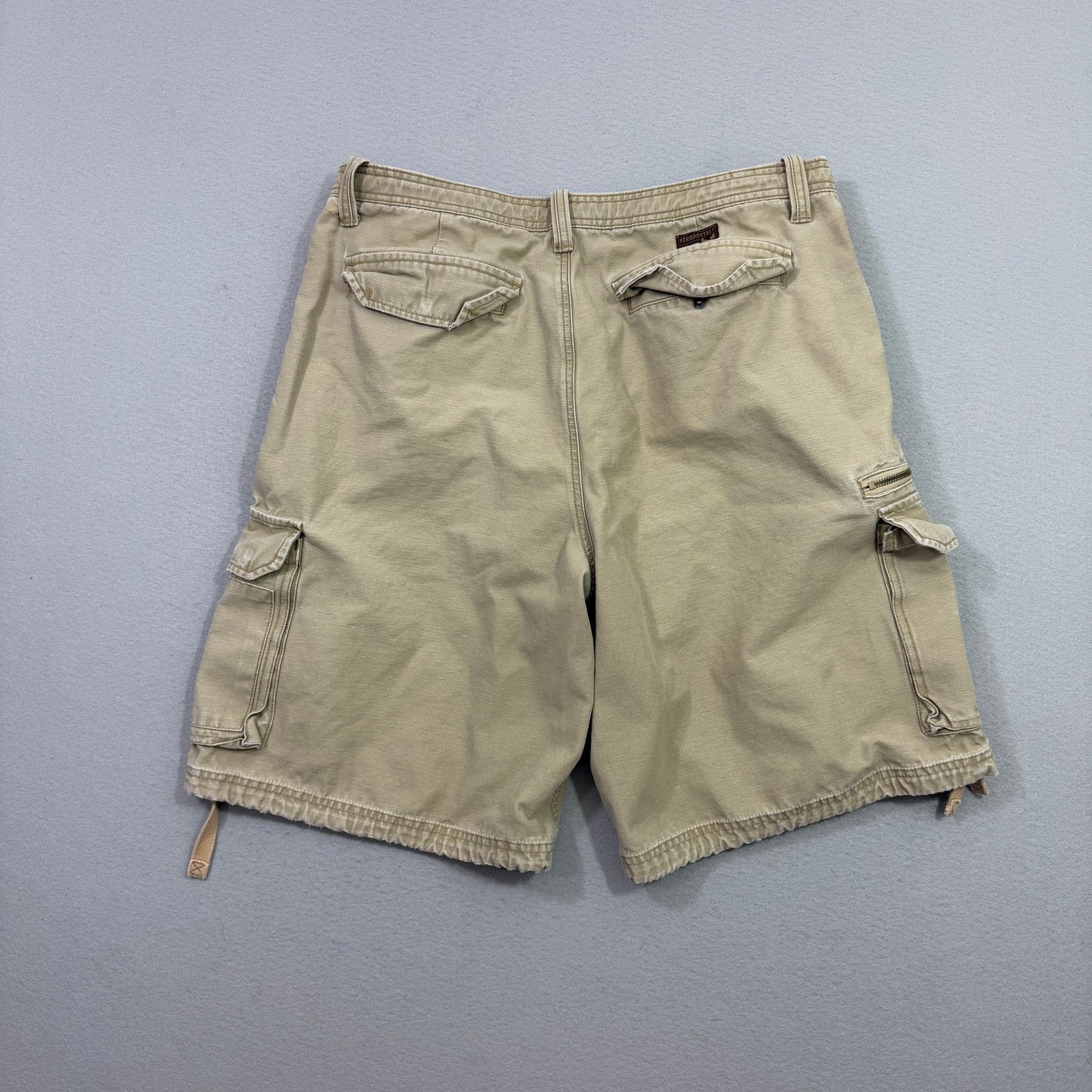 Aeropostale Vintage Aeropostale Cargo Shorts Men's 38 Tan 11" Inseam Size US 38 / EU 54 - 7 Thumbnail