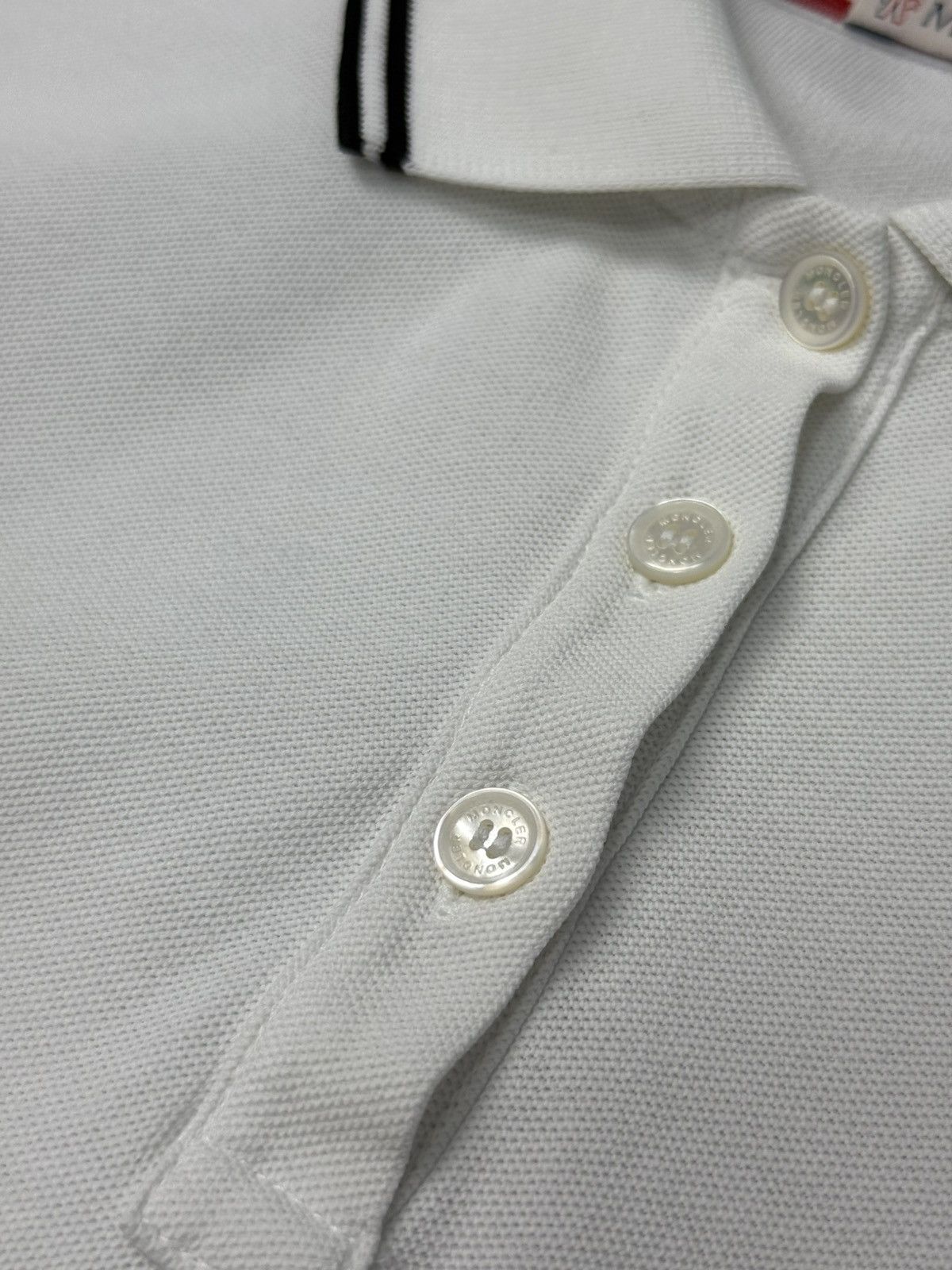Moncler Moncler Polo With Large Patch Logo Size M / US 6-8 / IT 42-44 - 8 Thumbnail