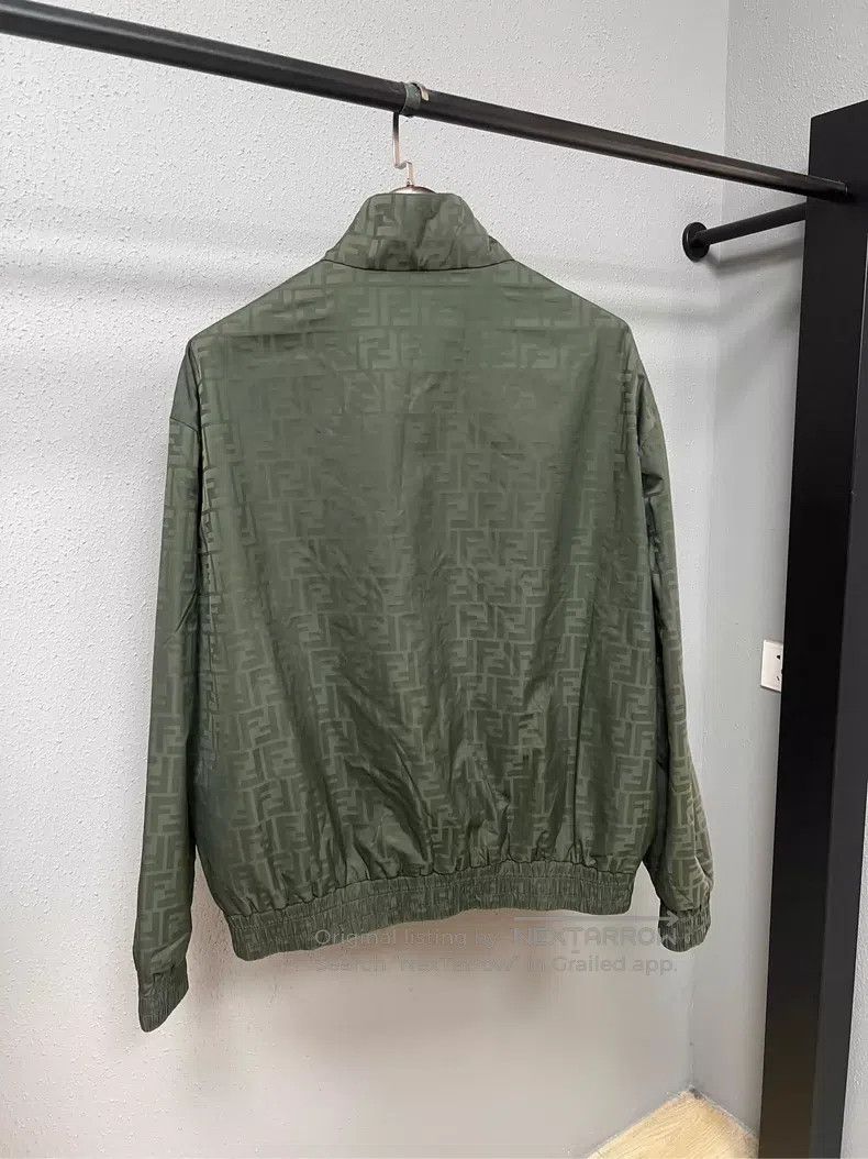Fendi Fendi Military Green All-Over Printed Jacket Size US L / EU 52-54 / 3 - 2 Thumbnail