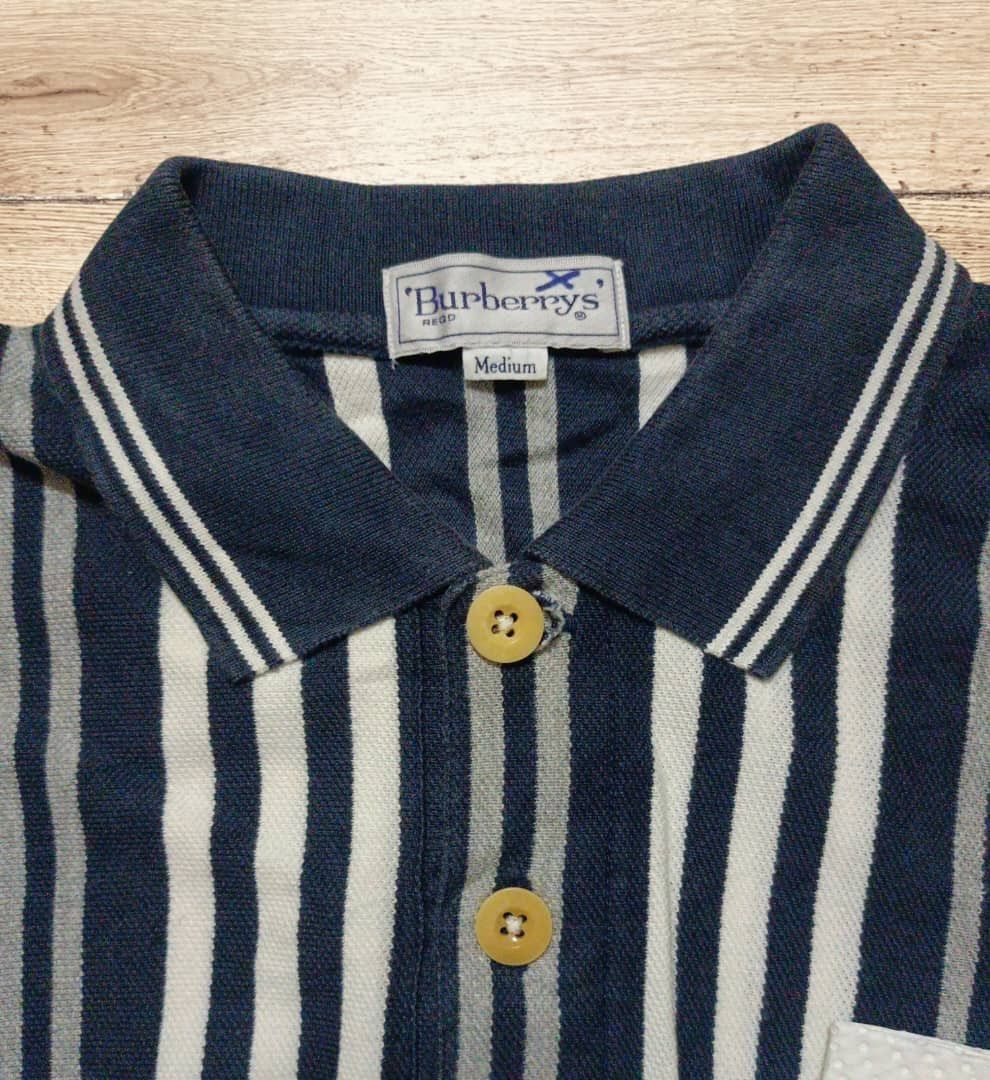 Burberry × Burberry Prorsum × Vintage Burberry Nova Check Wells Knit T-Shirt Size US M / EU 48-50 / 2 - 9 Thumbnail