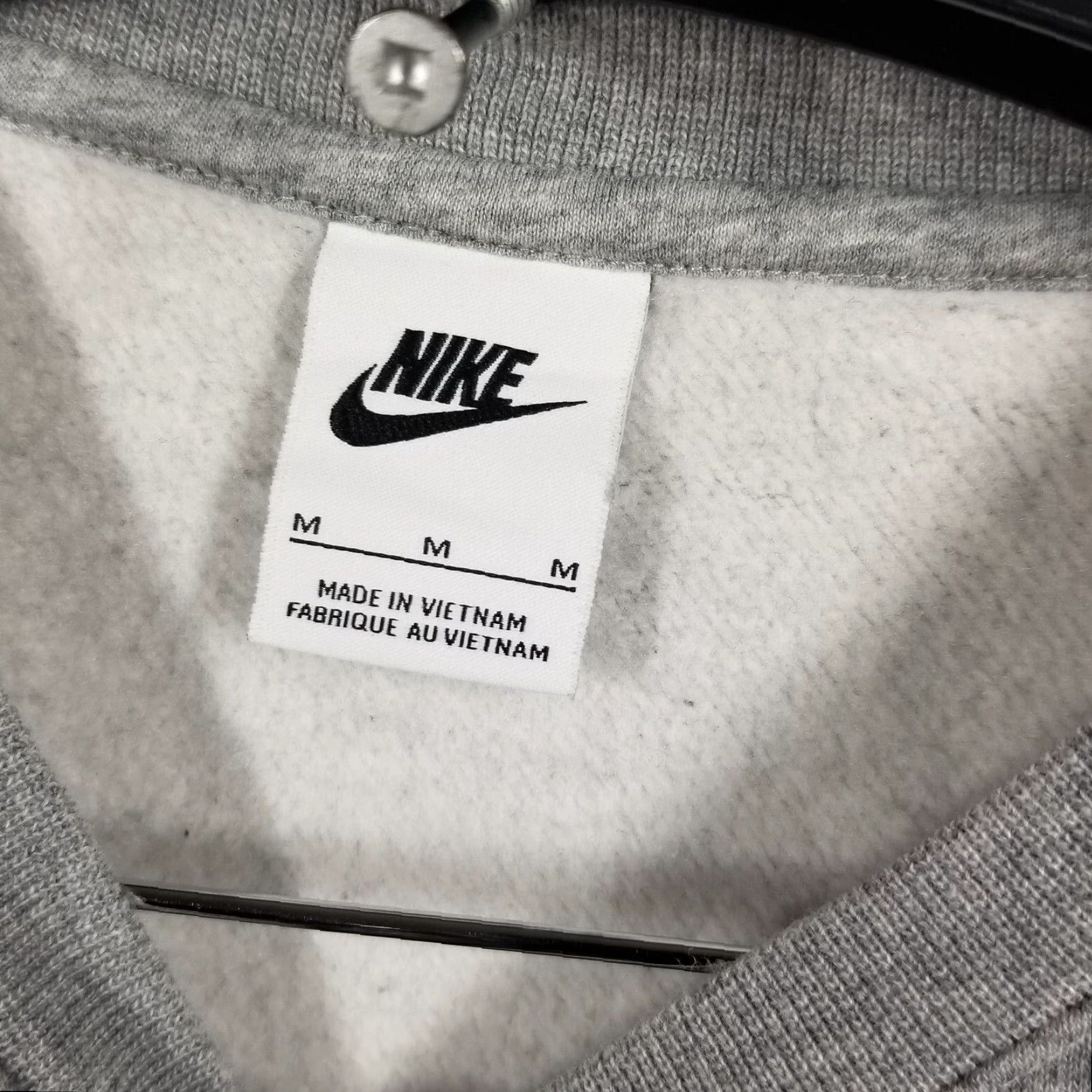 Nike Nike Men's Sportswear Club Fleece Crew Medium Gray BV2662 063 Size US M / EU 48-50 / 2 - 3 Thumbnail