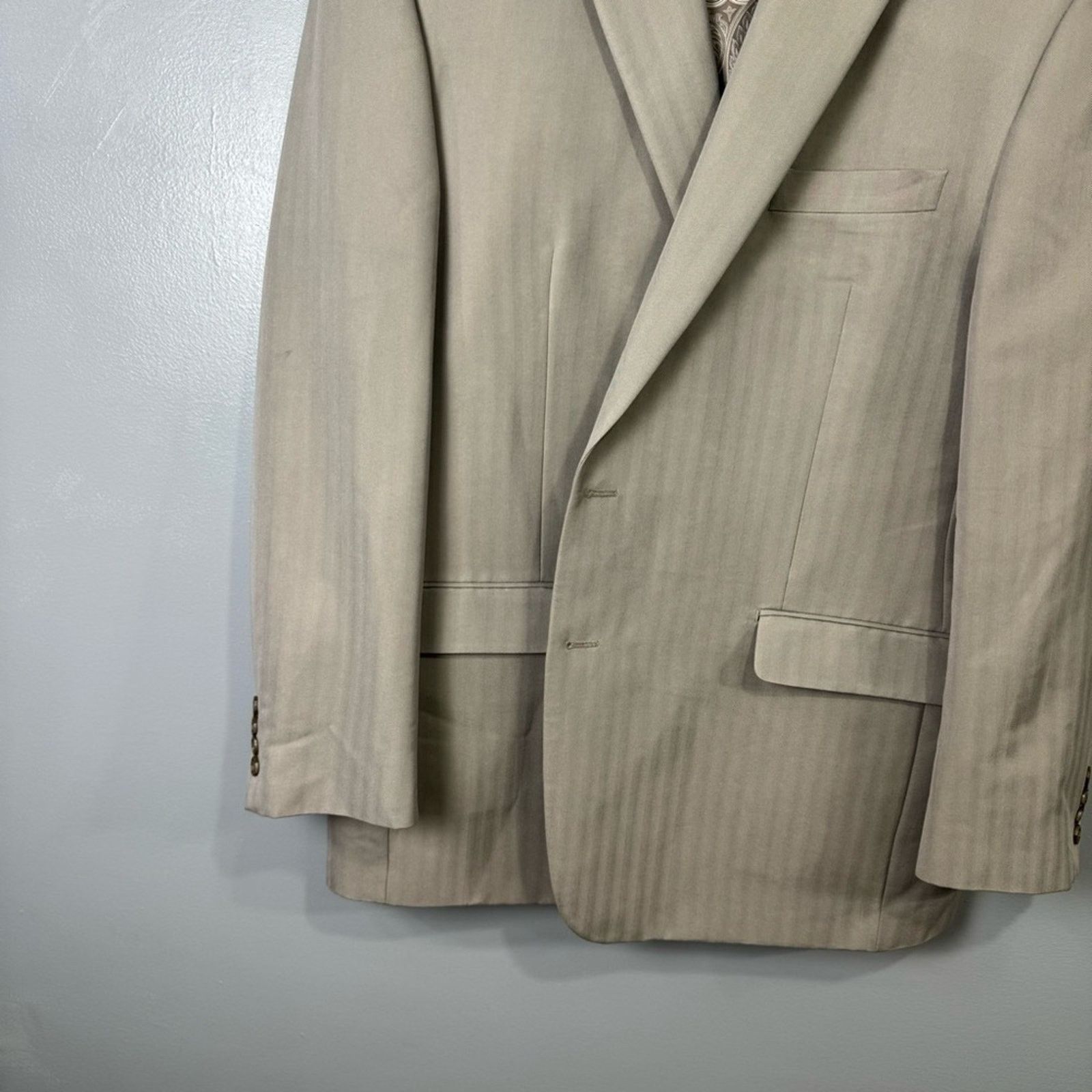 Chaps CHAPS Men’s Sports Coat Jacket Blazer sz 46L # C708-A Size 46L - 9 Thumbnail