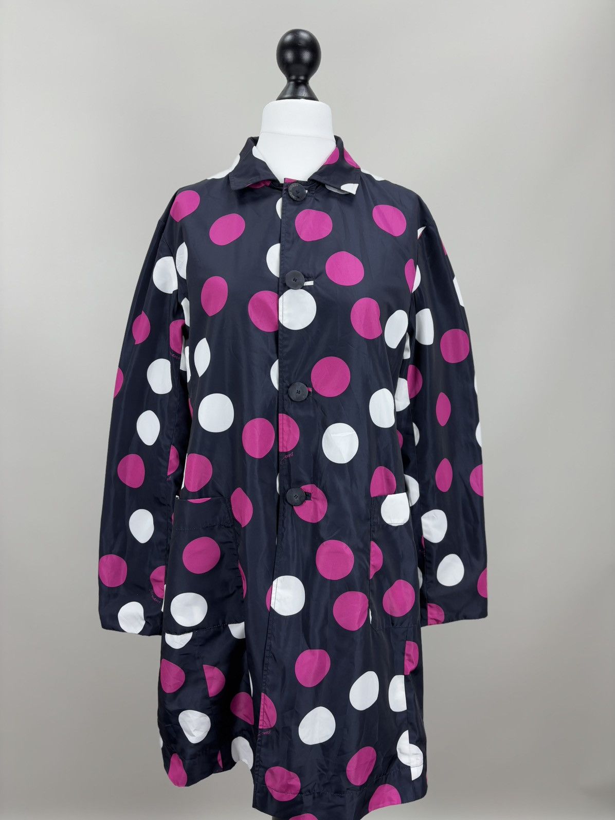 Armani × Vintage Womens reversible trench coat Armani Jeans Size 44 Size M / US 6-8 / IT 42-44 - 2 Thumbnail