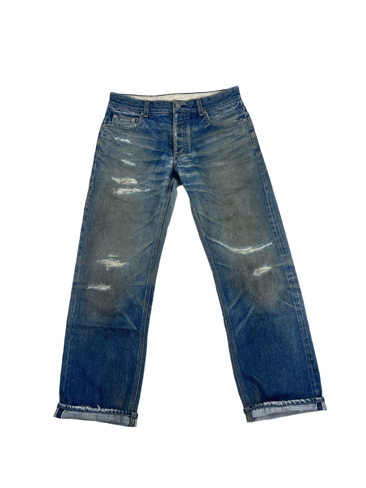 Jil Sander Jil Sander White Denim Jeans Pants Vintage | Grailed