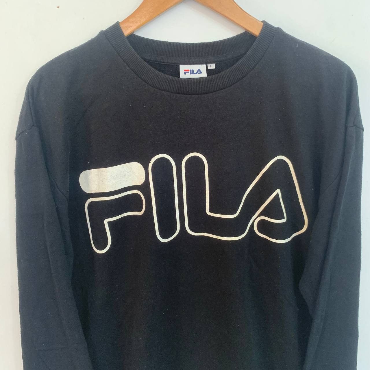 Fila Vintage Fila Sweatshirt Big Logo Rare 90s Size US M / EU 48-50 / 2 - 3 Thumbnail
