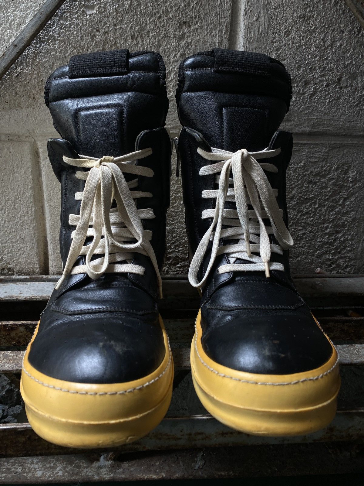 Rick Owens Rick Owens - Mainline - Geobasket High-Top Size US 7 / EU 40 - 5 Thumbnail