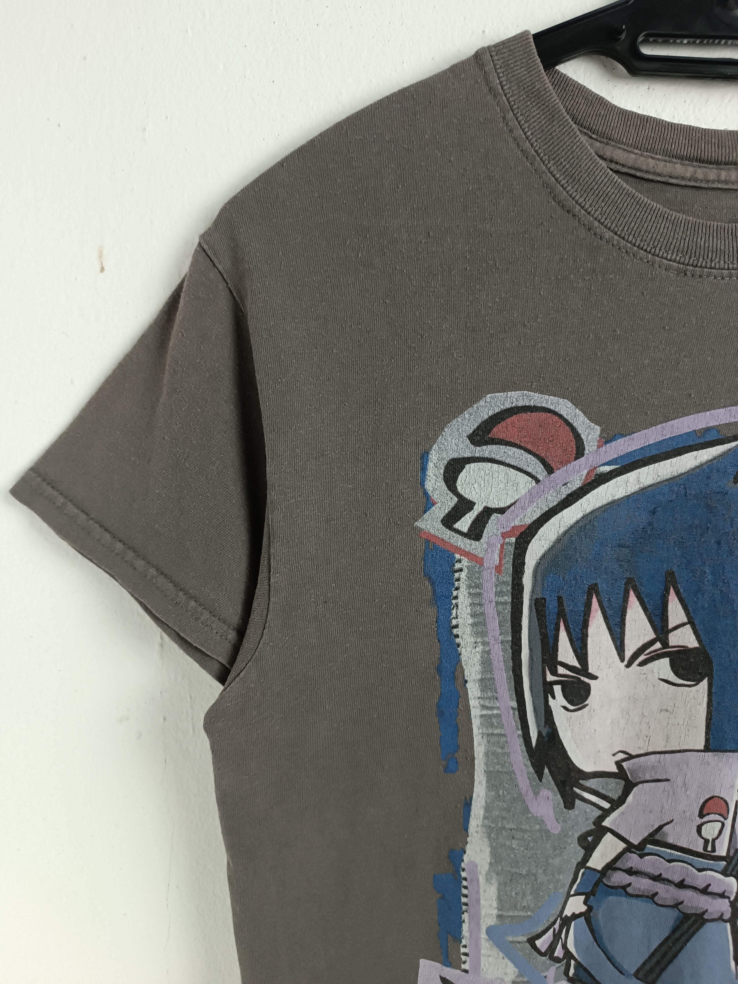 Anime VINTAGE UCHIHA SASUKE CHIBI CUTE DESIGN TEE naruto bleach Size US S / EU 44-46 / 1 - 5 Thumbnail