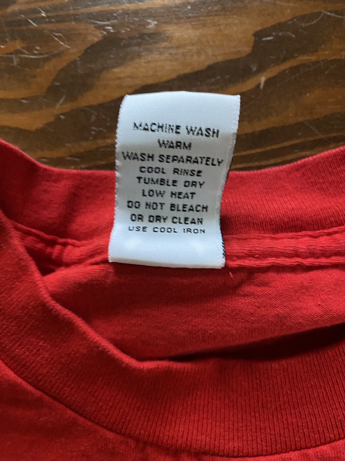 Vintage Vintage 90’s Bad Boy Victory Isn’t Handed Red Tee Size US L / EU 52-54 / 3 - 7 Thumbnail