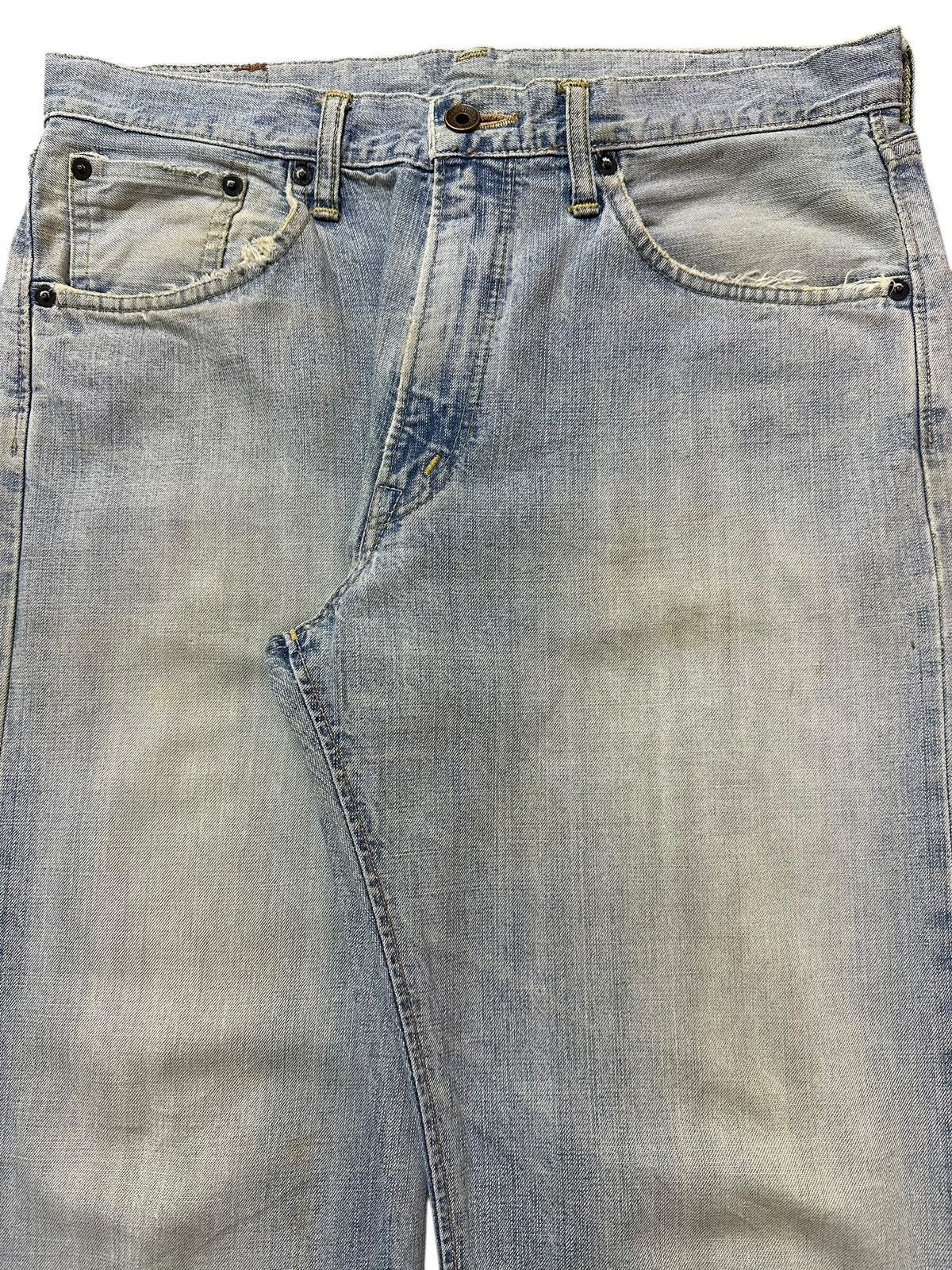 Edwin Vintage Edwin 505zx Light Faded Wash Style Baggy Jeans Size US 32 / EU 48 - 4 Thumbnail