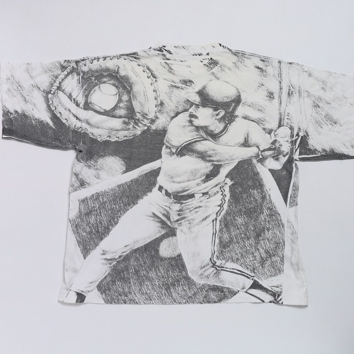 Vintage Vintage Full Over Print Tee Baseball 90s Mike Schmidt Size US XL / EU 56 / 4 - 14 Thumbnail