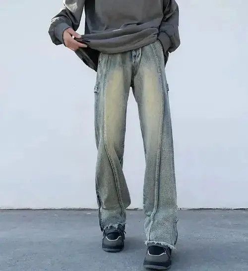Designer × Japanese Brand × Vintage New High Street Men Jean Streetwear Size US 29 - 1 Thumbnail
