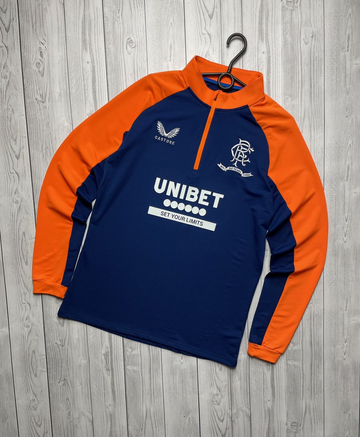 Castore Rangers Castore track jacket sweatshirt long sleeve size M Size US M / EU 48-50 / 2 - 1 Thumbnail