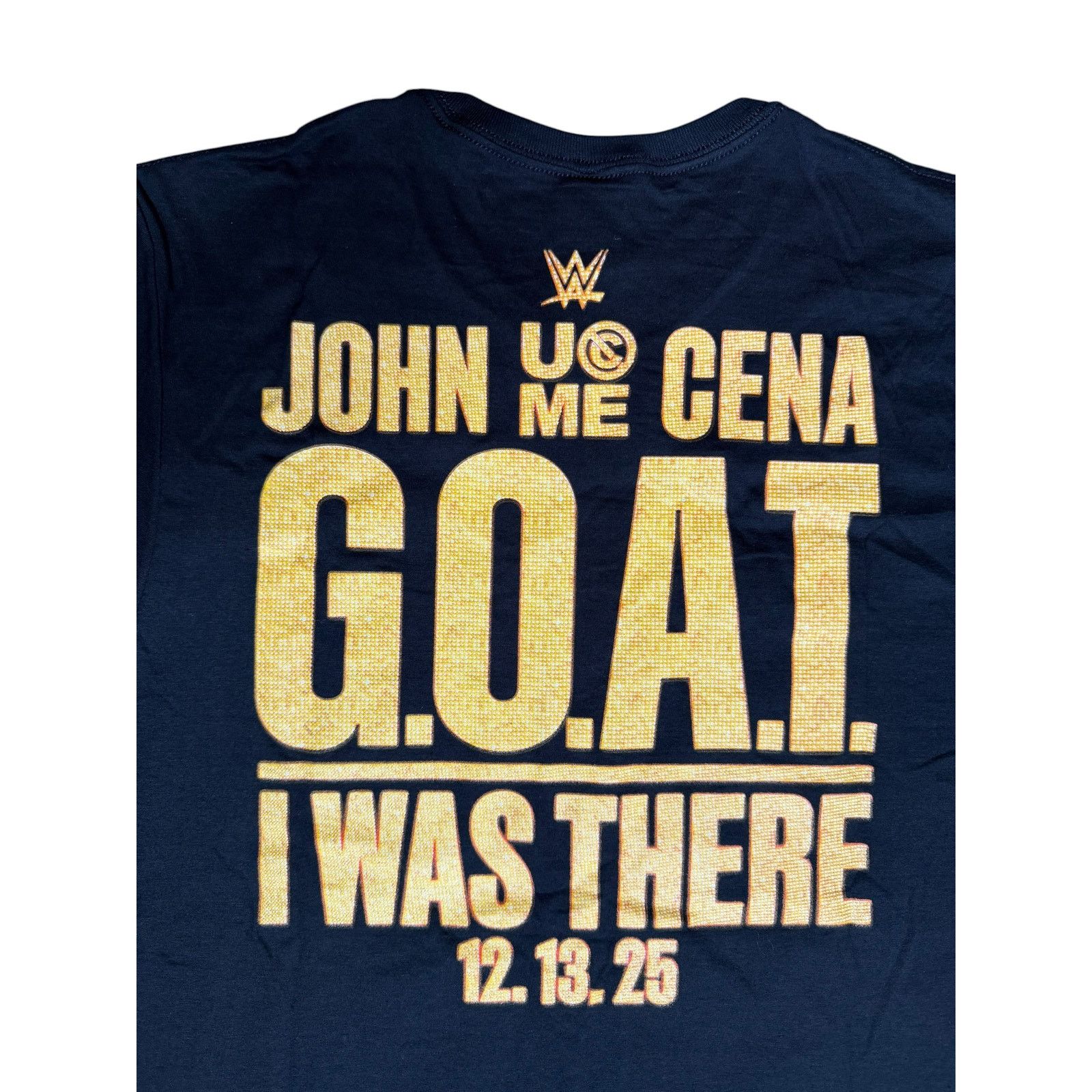 WWE WWE John Cena Last Match I Was There Main Event DC T-Shirt Size US M / EU 48-50 / 2 - 4 Thumbnail