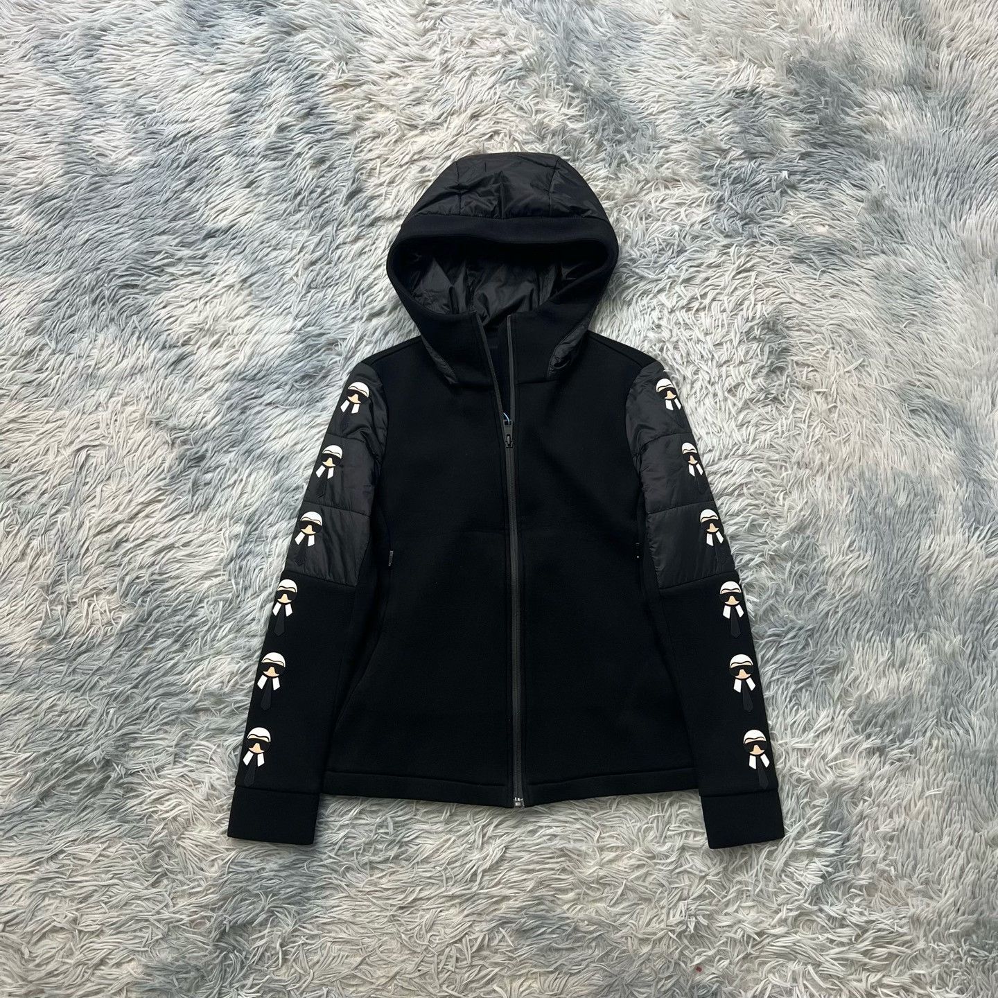 Fendi Fendi Spliced Down Jacket Size S / US 4 / IT 40 - 1 Thumbnail