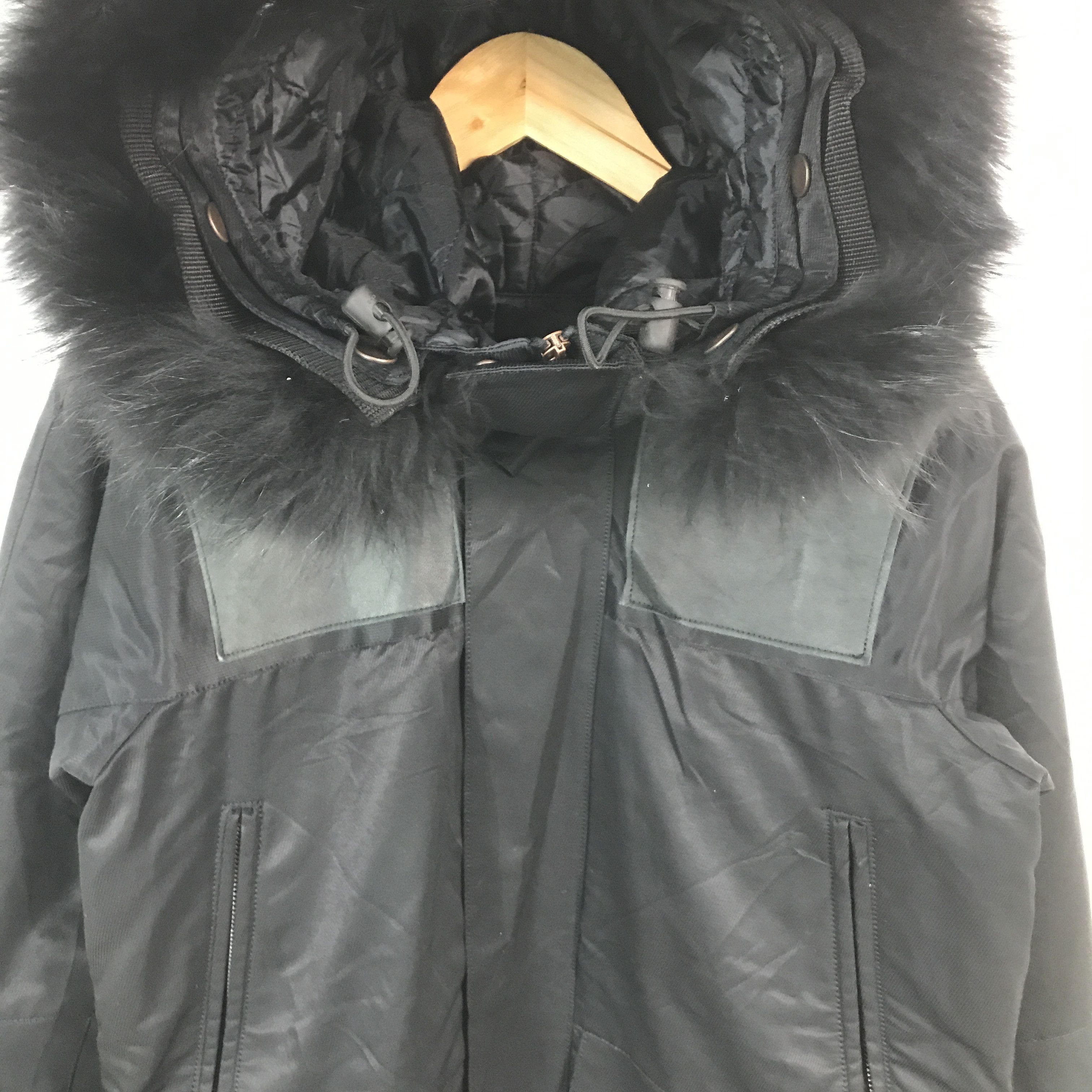 Japanese Brand ayuite by Issey miyake design fur hoodies Leather jacket Size US M / EU 48-50 / 2 - 3 Thumbnail