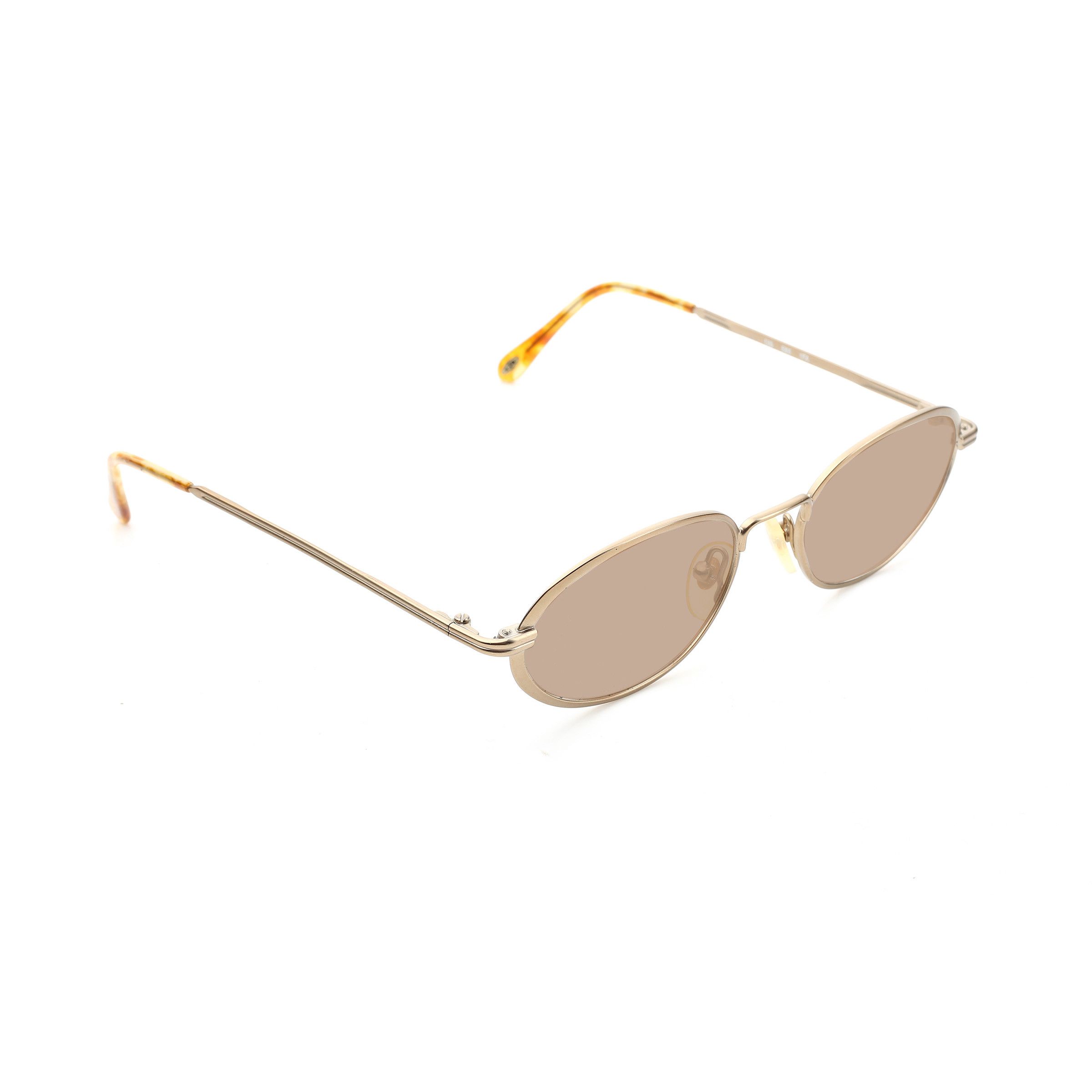 Polo Ralph Lauren Ralph Lauren '90s Bronze Gold Oval Sunglasses Size ONE SIZE - 1 Thumbnail