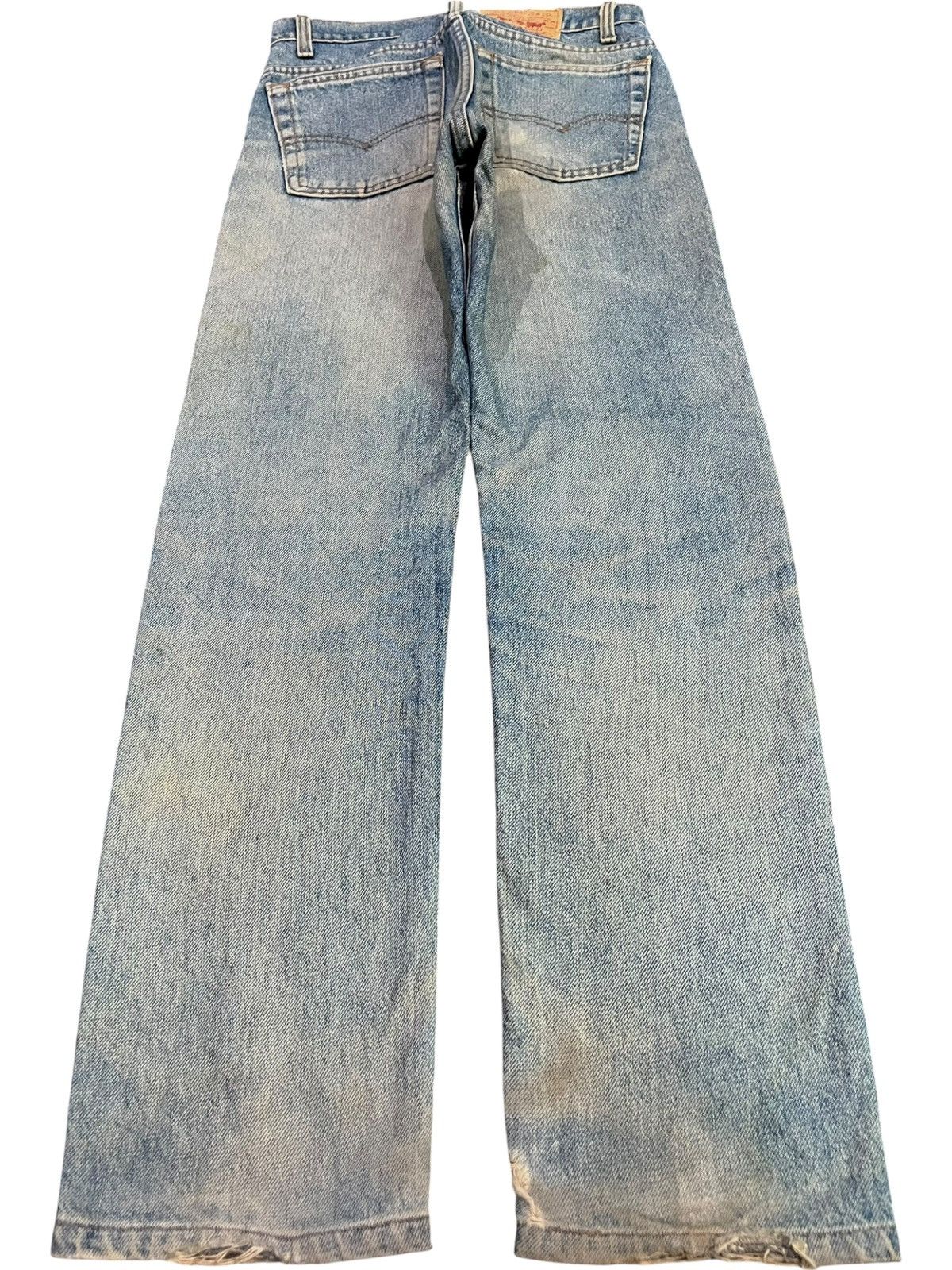 Levi's Vintage 90s Levis 505 Mud Wash Distressed Jeans Size US 28 / EU 44 - 2 Thumbnail