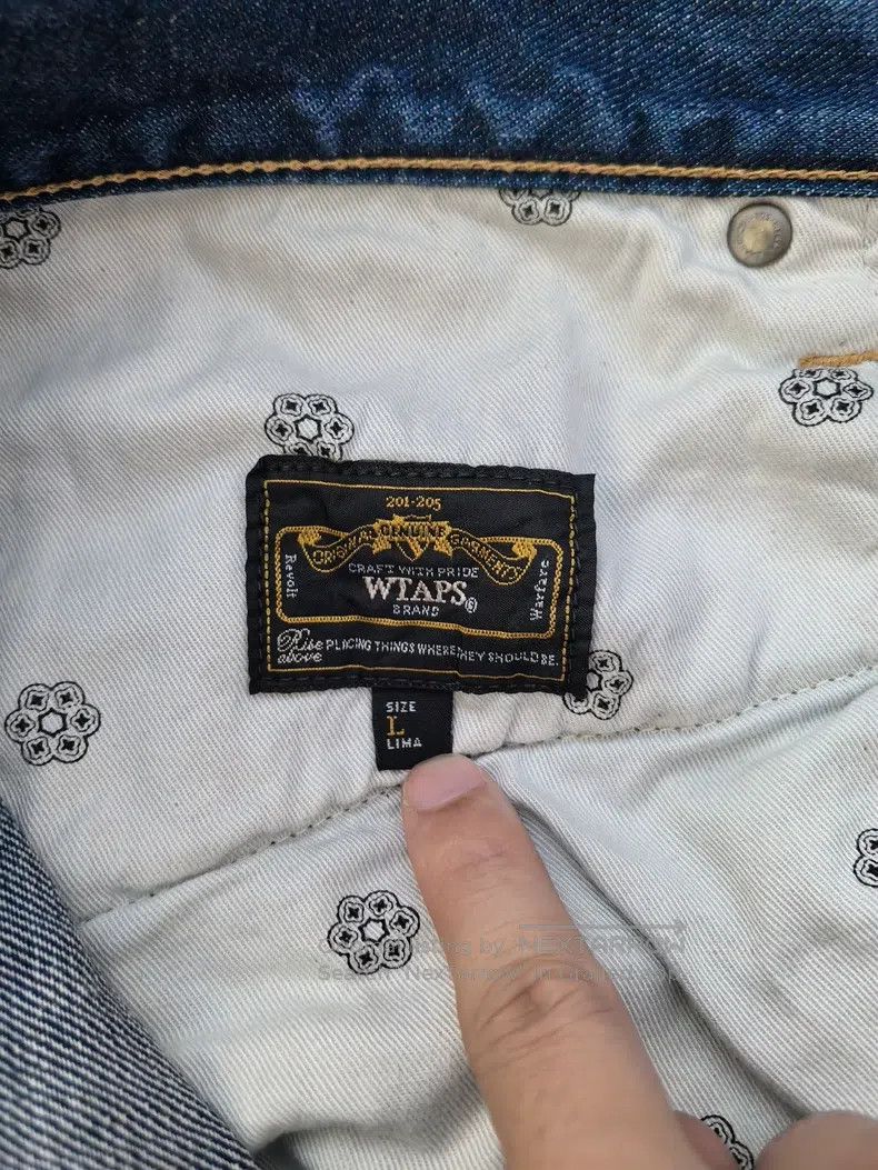 Wtaps Wtaps size L Hand-drawn graffiti wash jeans Size US 39 - 7 Thumbnail