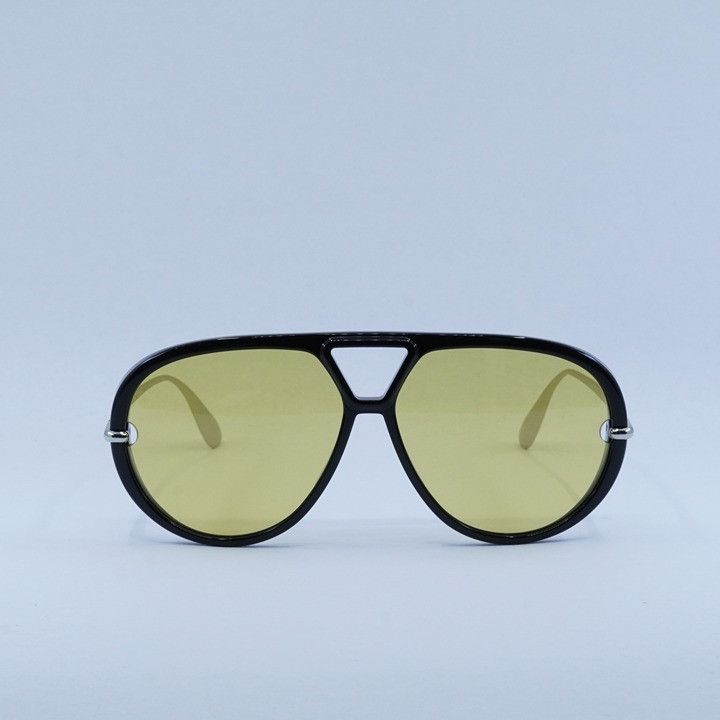 Bottega Veneta Bottega Veneta BV1274S 002 Sunglasses Black Aviator Frame Size ONE SIZE - 5 Thumbnail
