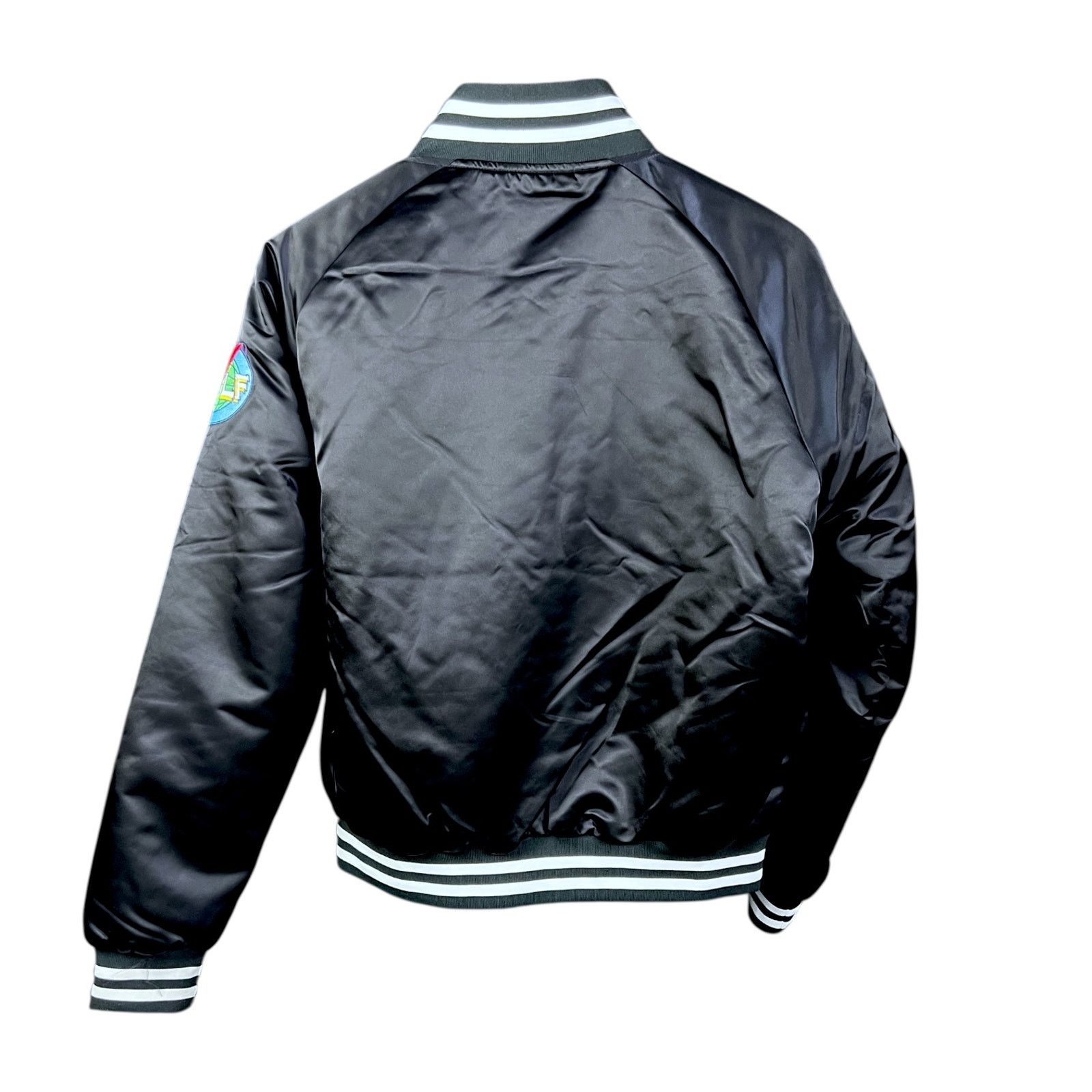 Golf Wang Golf Wang Men's S Navy Satin Full Zip Bomber Varsity $180 Size US S / EU 44-46 / 1 - 2 Thumbnail