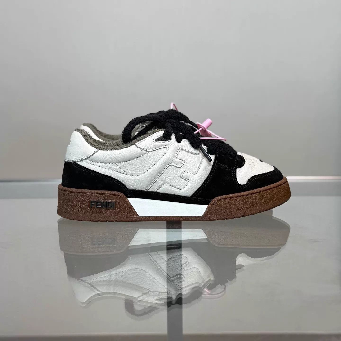 Fendi Fendi Match black/white/brown 36.5 99 Size US 6 / IT 36 - 3 Thumbnail
