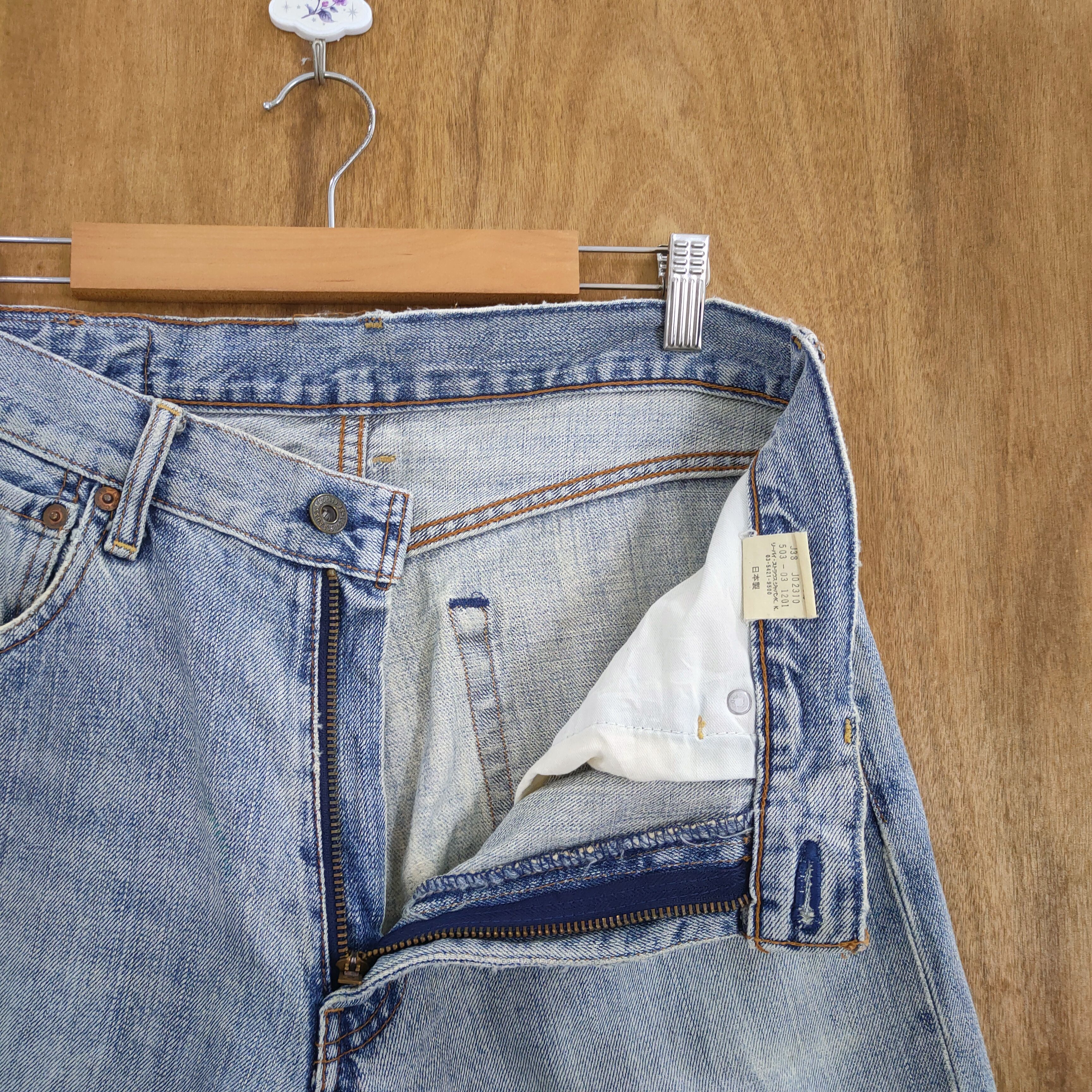 Levi's Vintage Clothing 31×34 💥 VINTAGE LEVI'S DISTRESSED JEANS PANTS Size US 31 - 3 Thumbnail