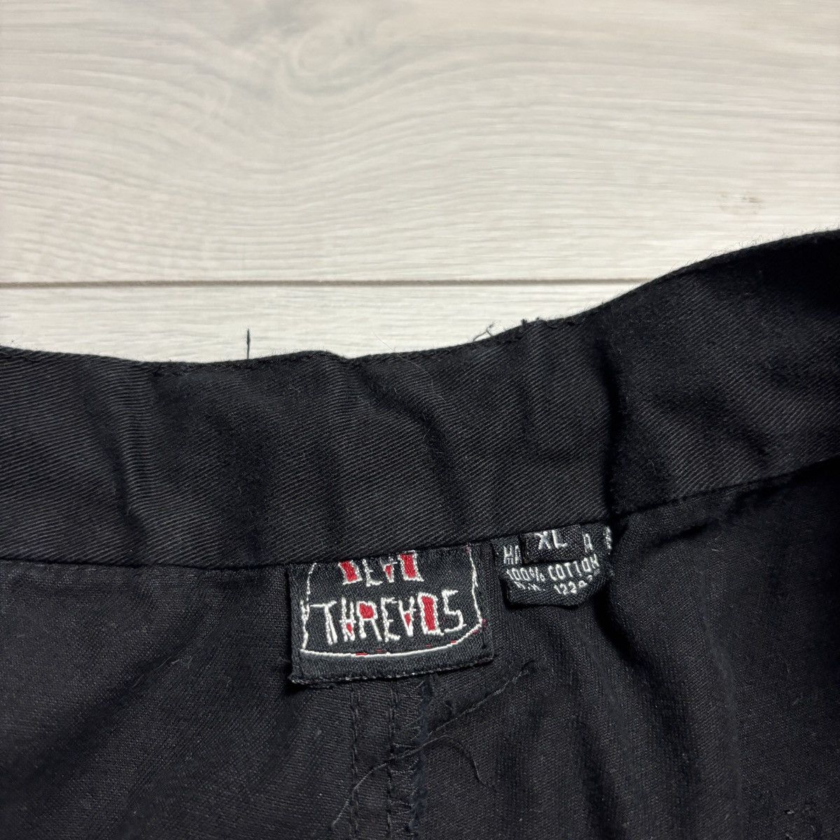 Japanese Brand CRAZY Y2K tripp nyc style shorts punk gothic if six was nine Size US 31 - 9 Thumbnail
