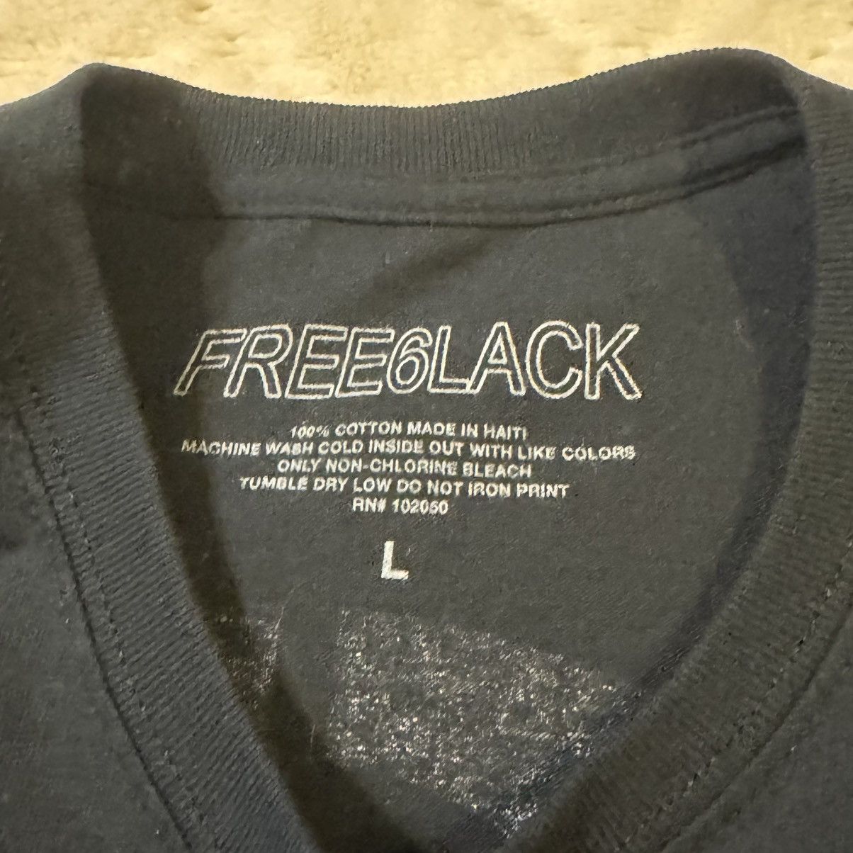 Band Tees × Rap Tees ‘6lack Pronounced Black’ Tee Size US L / EU 52-54 / 3 - 3 Thumbnail