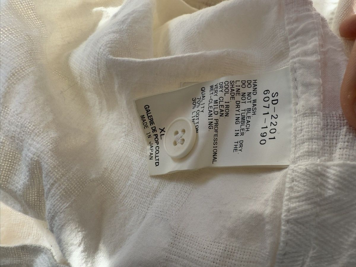 Japanese Brand × Sage De Cret Sage De Cret multi pocket short sleeve linen button shirt Size US XL / EU 56 / 4 - 7 Thumbnail