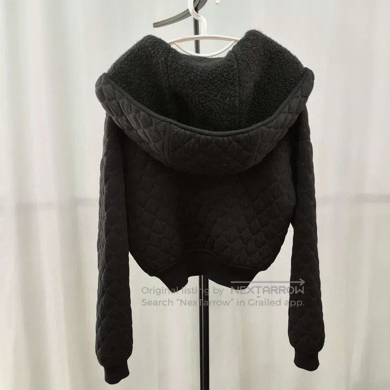 Hermes Hermes Black hooded coat Size XS / US 0-2 / IT 36-38 - 7 Thumbnail