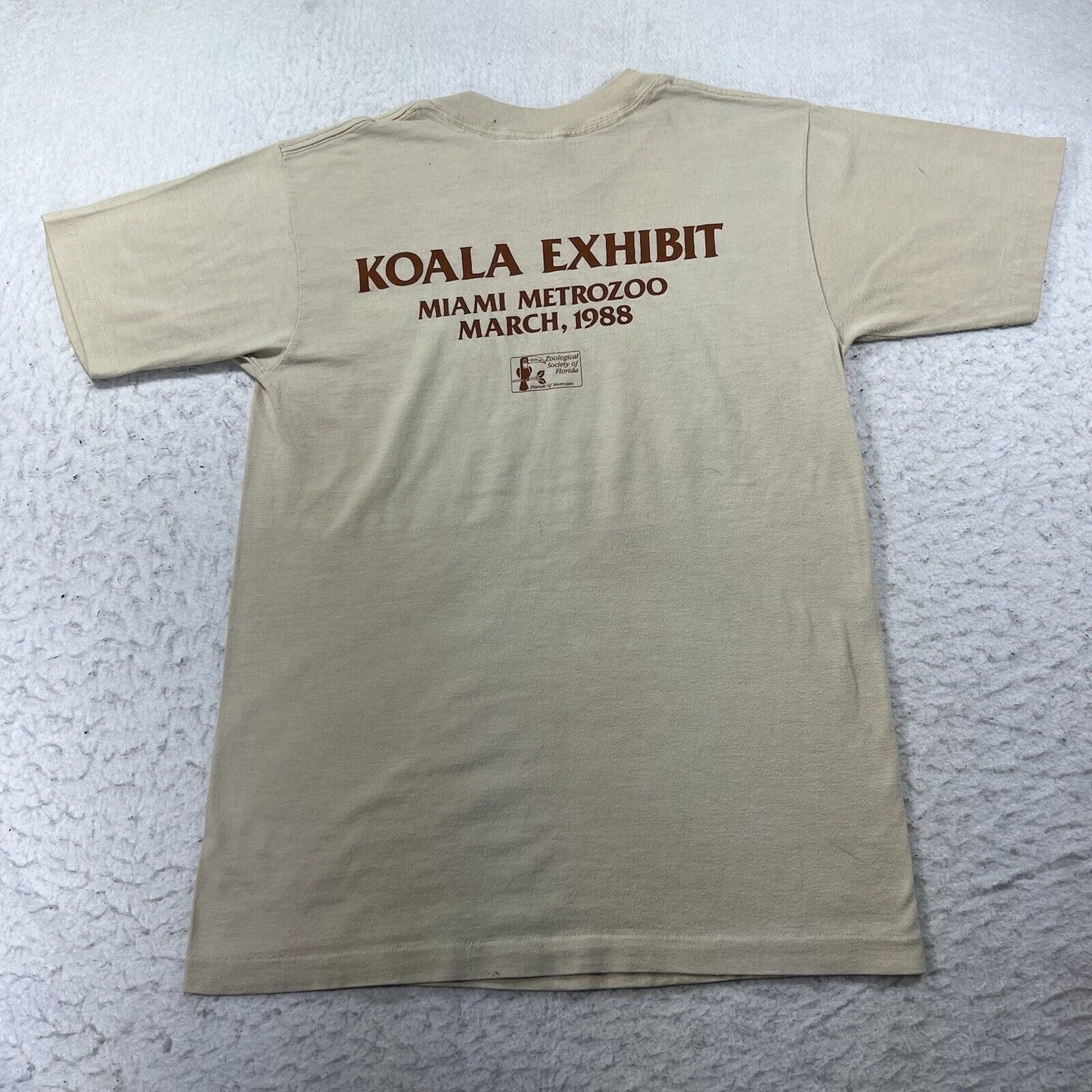 Vintage Vintage 1988 Lexington MetroZoo Koala Exhibit Graphic Tee Size US M / EU 48-50 / 2 - 10 Thumbnail