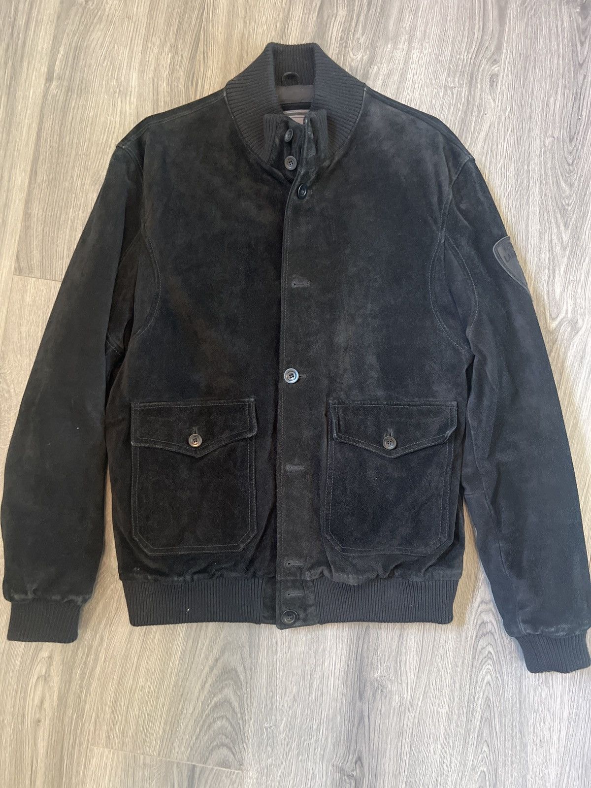Lamborghini Lamborghini Luxury Suede Bomber Jacket - M Size US M / EU 48-50 / 2 - 4 Thumbnail