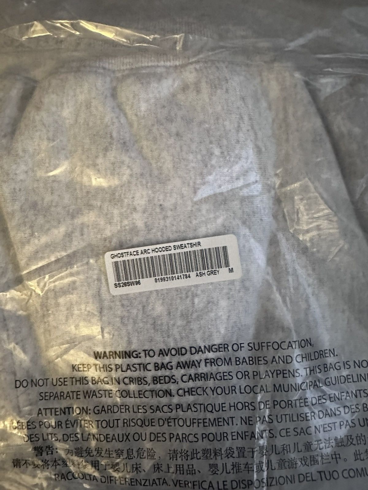 Supreme GHOST FACE SUPREME MEDIUM Size US M / EU 48-50 / 2 - 3 Thumbnail