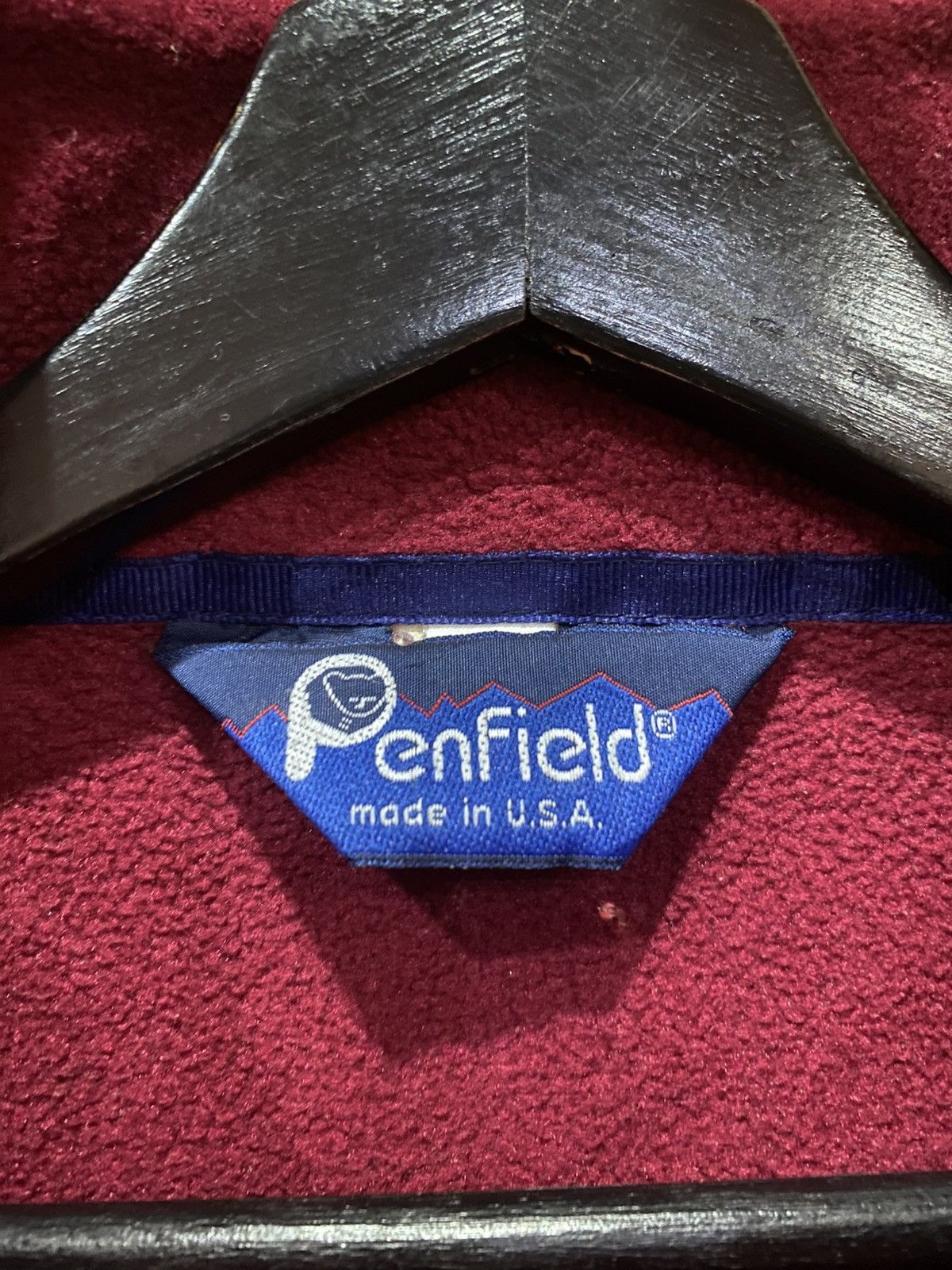Penfield Vintage Penfield Burgundy Fleece Jacket USA Made Full Zip Size US M / EU 48-50 / 2 - 4 Thumbnail