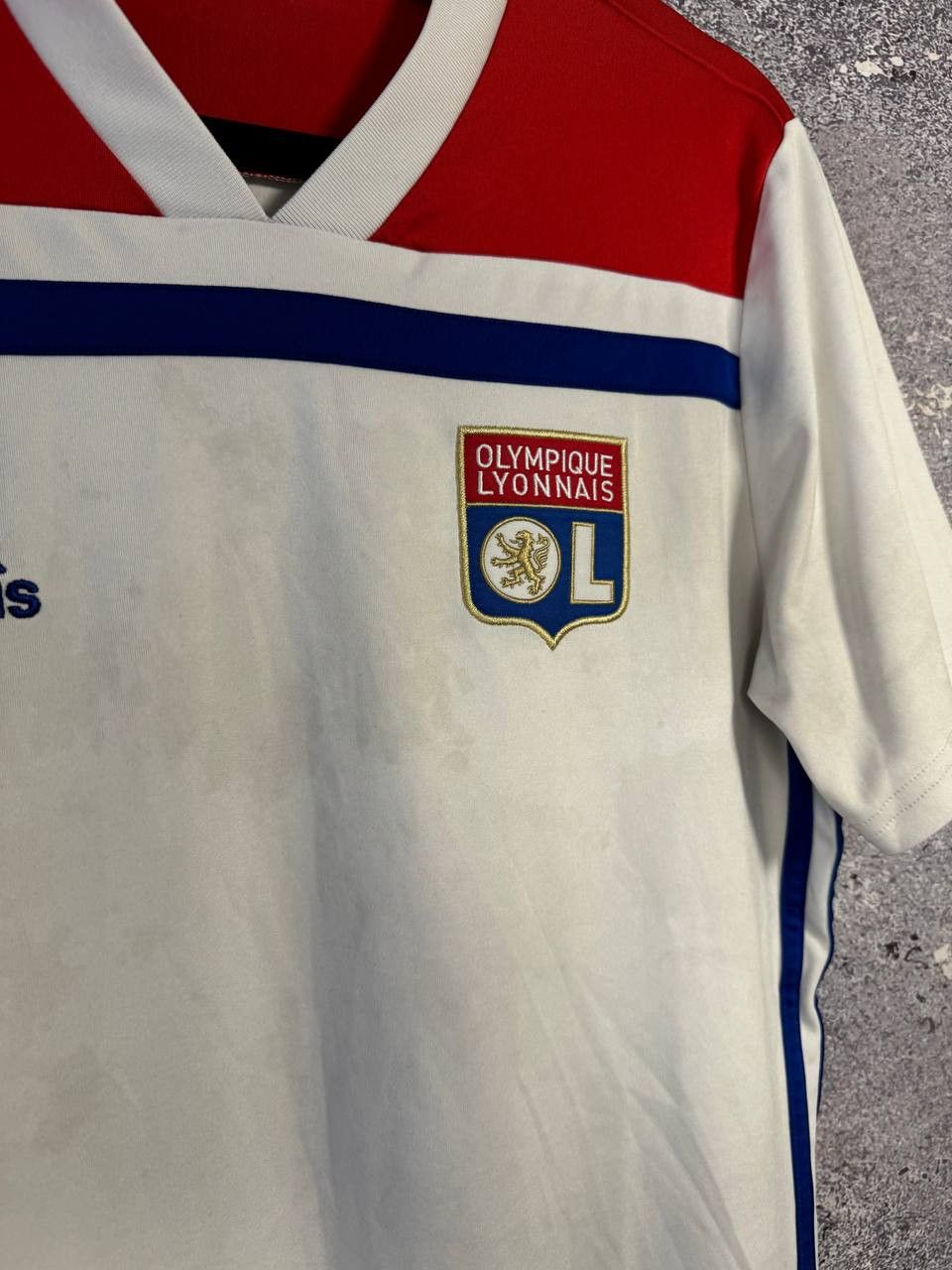 Adidas × Vintage Vintage Olympique Lyonnais 2018/19 Adidas Soccer Jersey Size US S / EU 44-46 / 1 - 8 Thumbnail