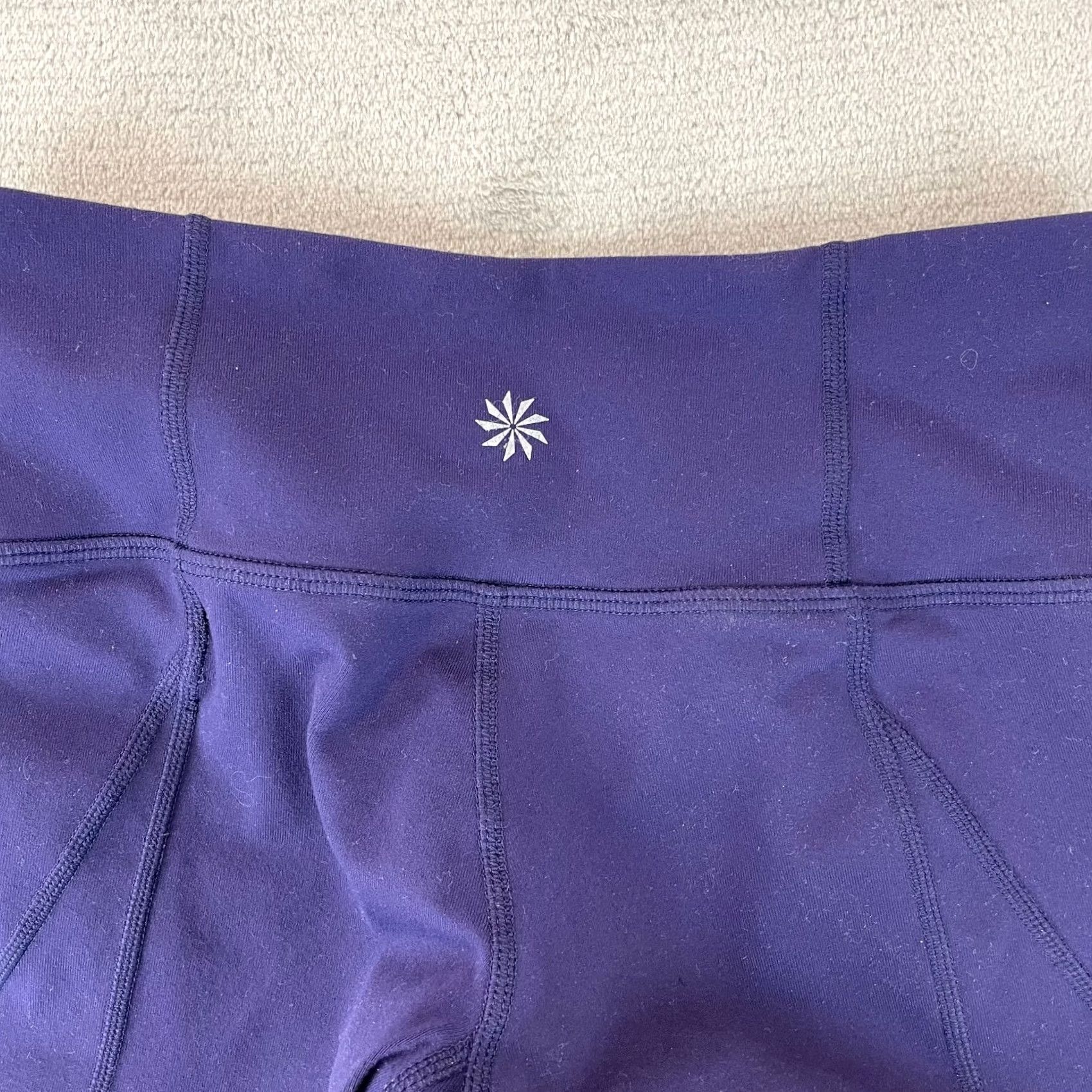 Athleta Athleta Revelation Flare Pants Women XSP Petite Purple Yoga Athleisure Active Size 42" / US 20 - 5 Thumbnail